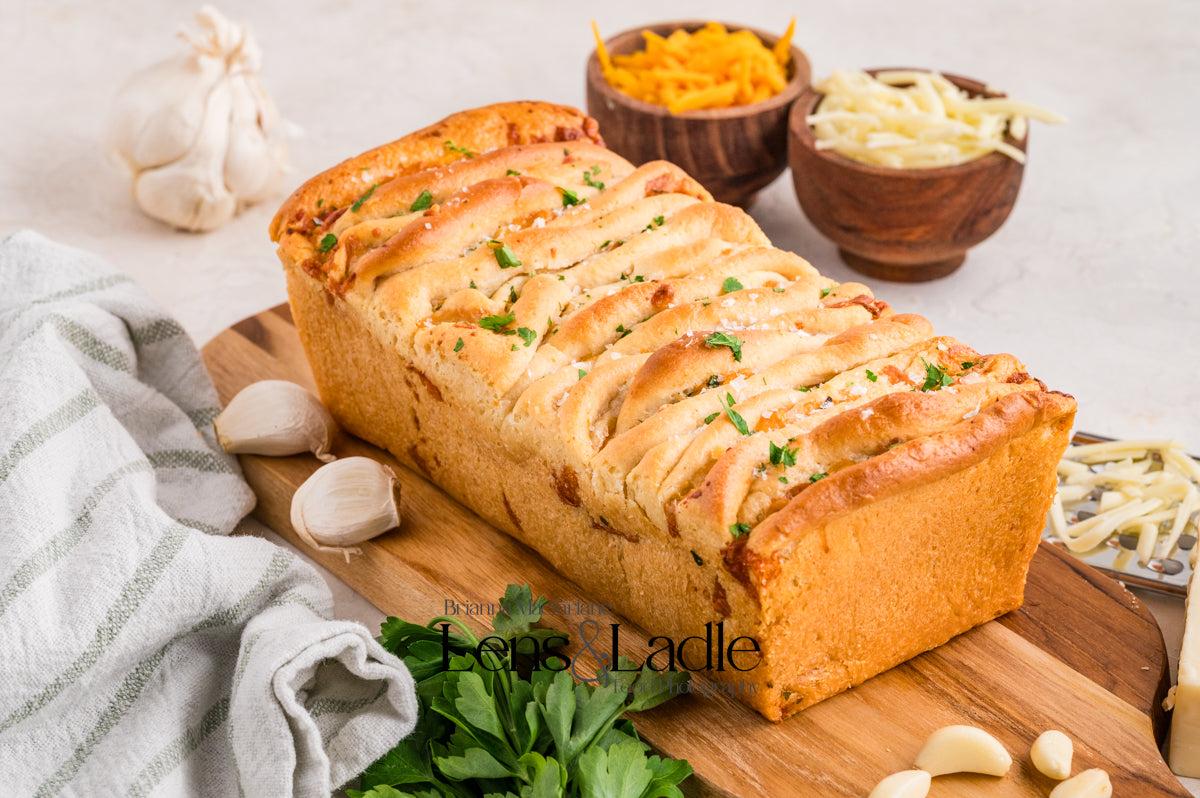 Cheesy Pull Apart Bread- Exclusive Recipe Set