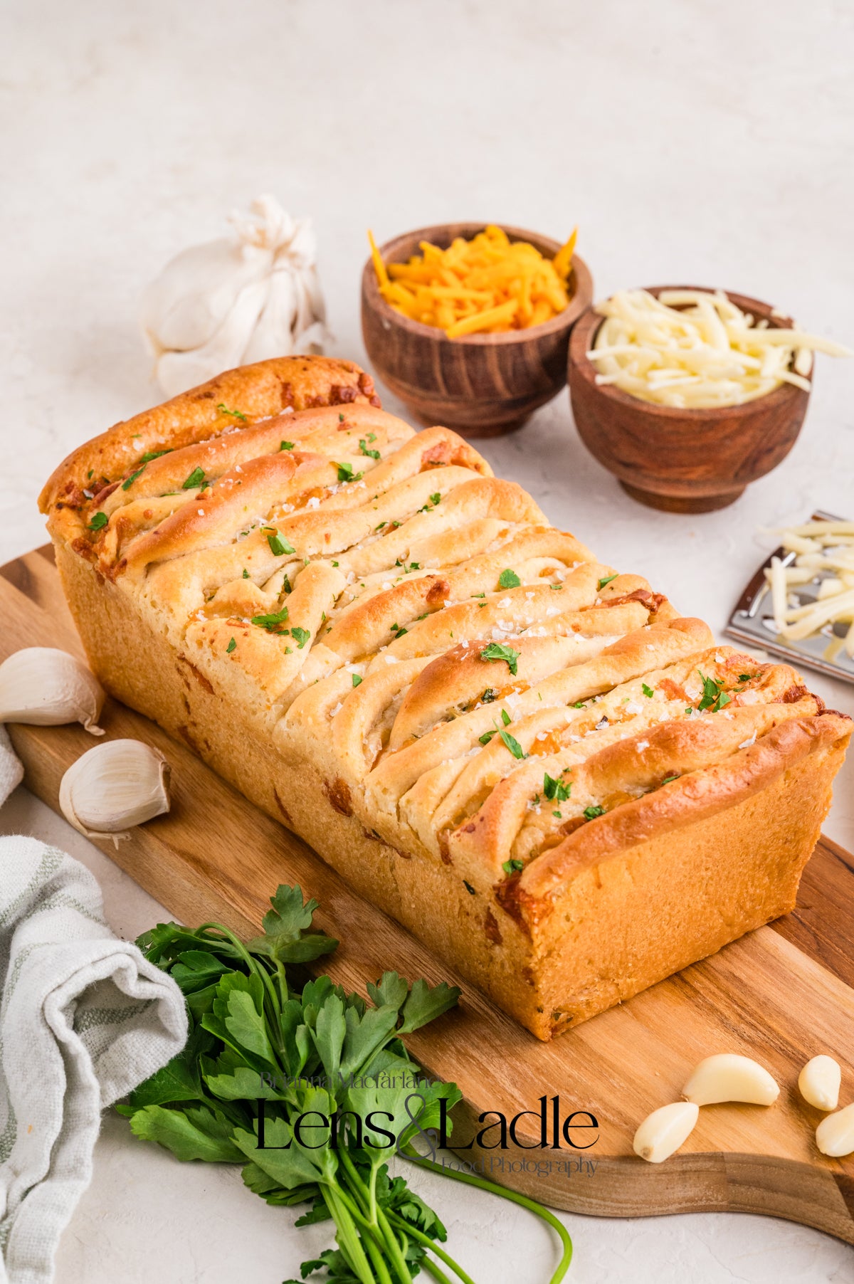 Cheesy Pull Apart Bread- Exclusive Recipe Set