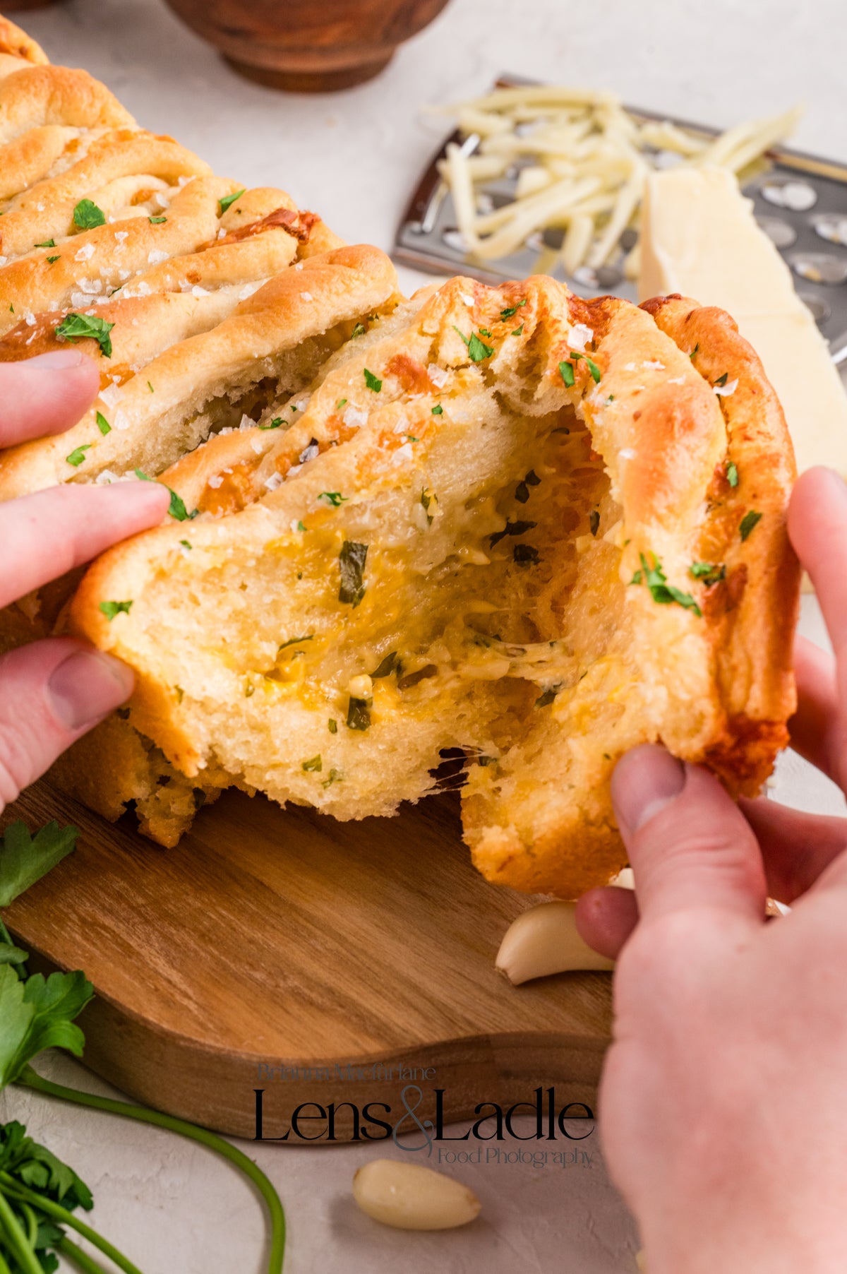 Cheesy Pull Apart Bread- Exclusive Recipe Set