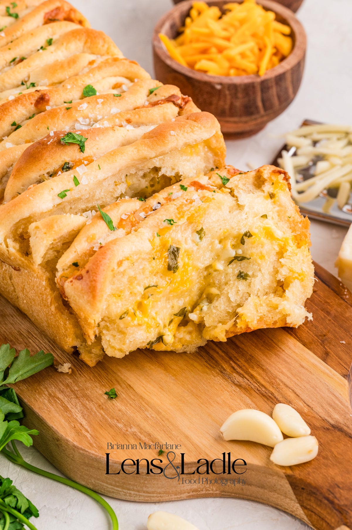 Cheesy Pull Apart Bread- Exclusive Recipe Set