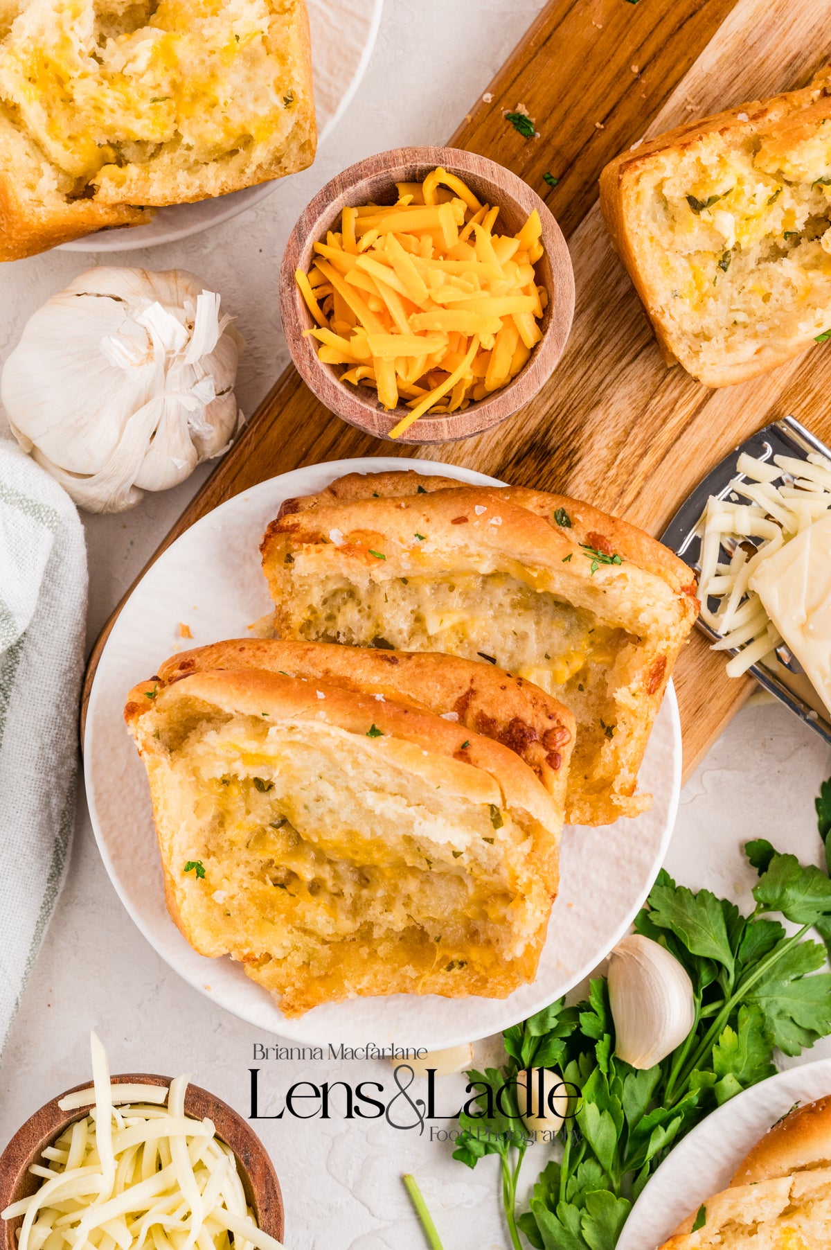 Cheesy Pull Apart Bread- Exclusive Recipe Set