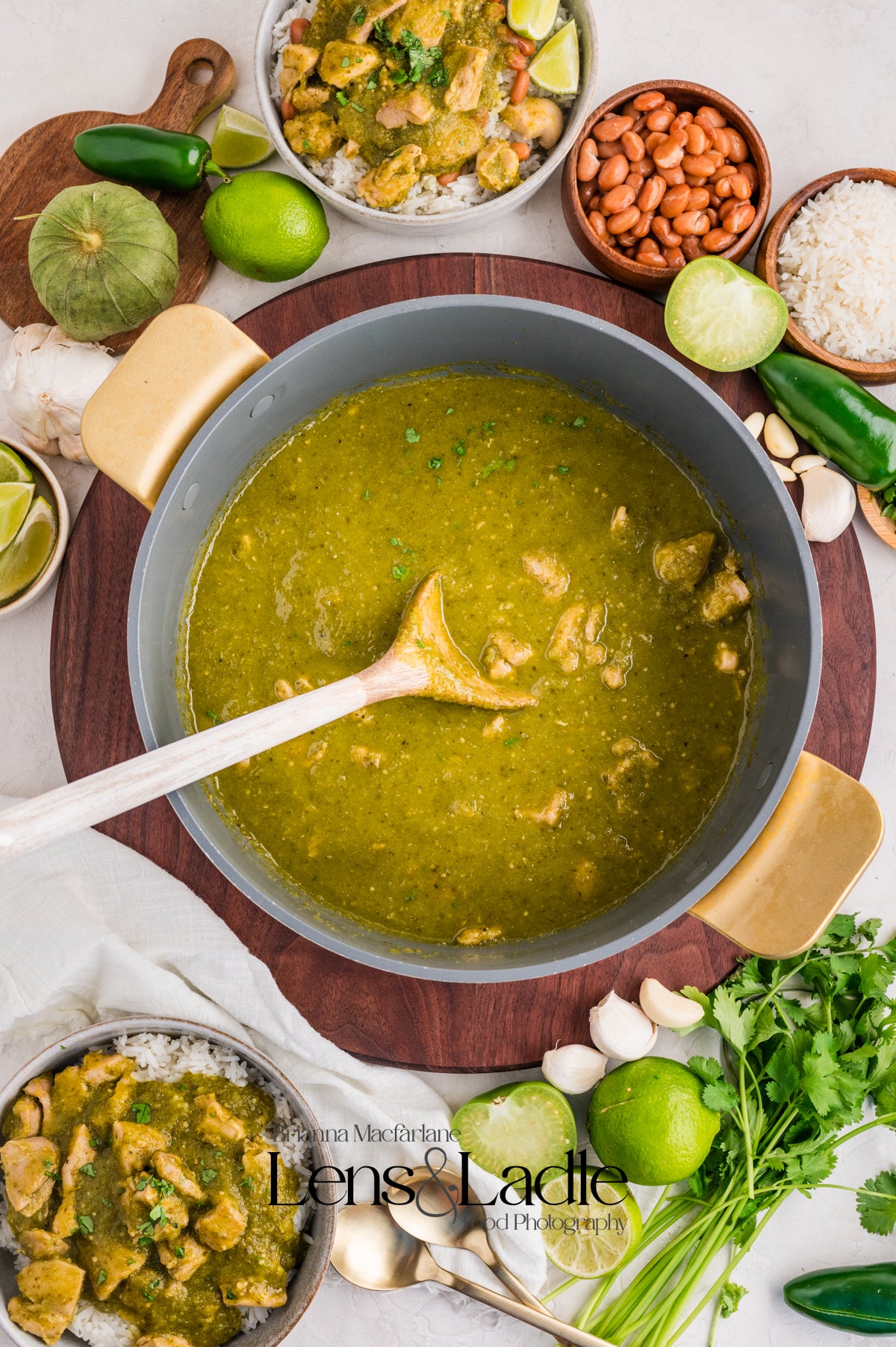 Chicken Chile Verde & Chile Verde Enchiladas- 2 Exclusive Recipes Set