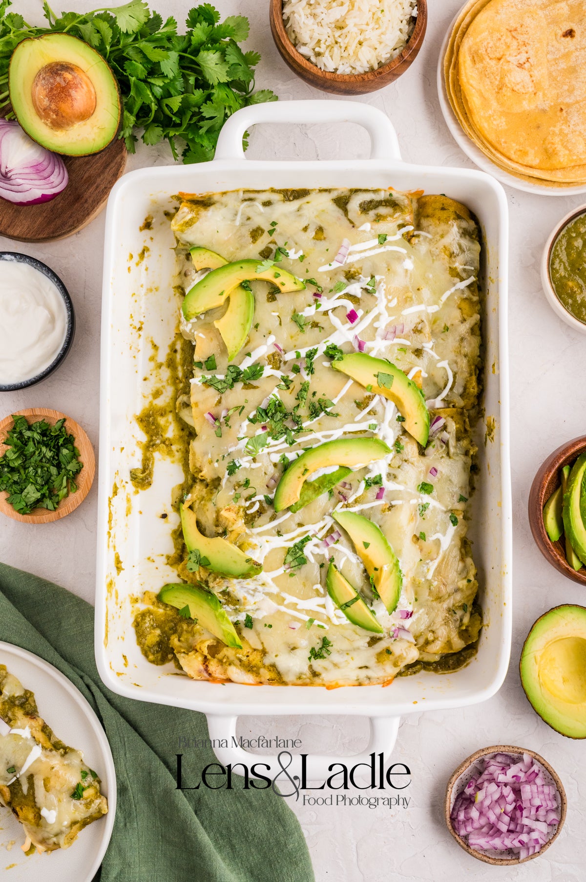Chicken Chile Verde & Chile Verde Enchiladas- 2 Exclusive Recipes Set