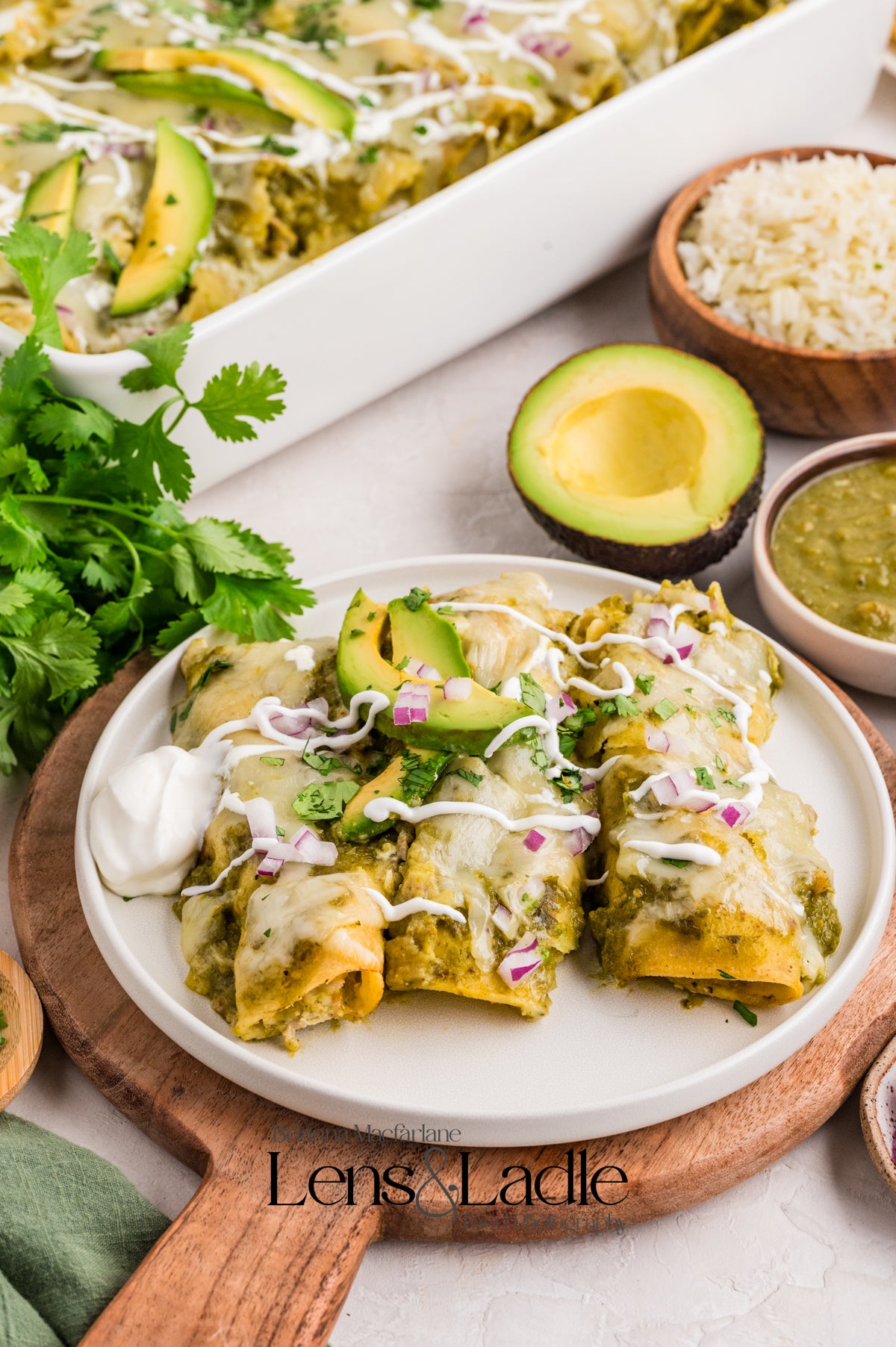 Chicken Chile Verde & Chile Verde Enchiladas- 2 Exclusive Recipes Set