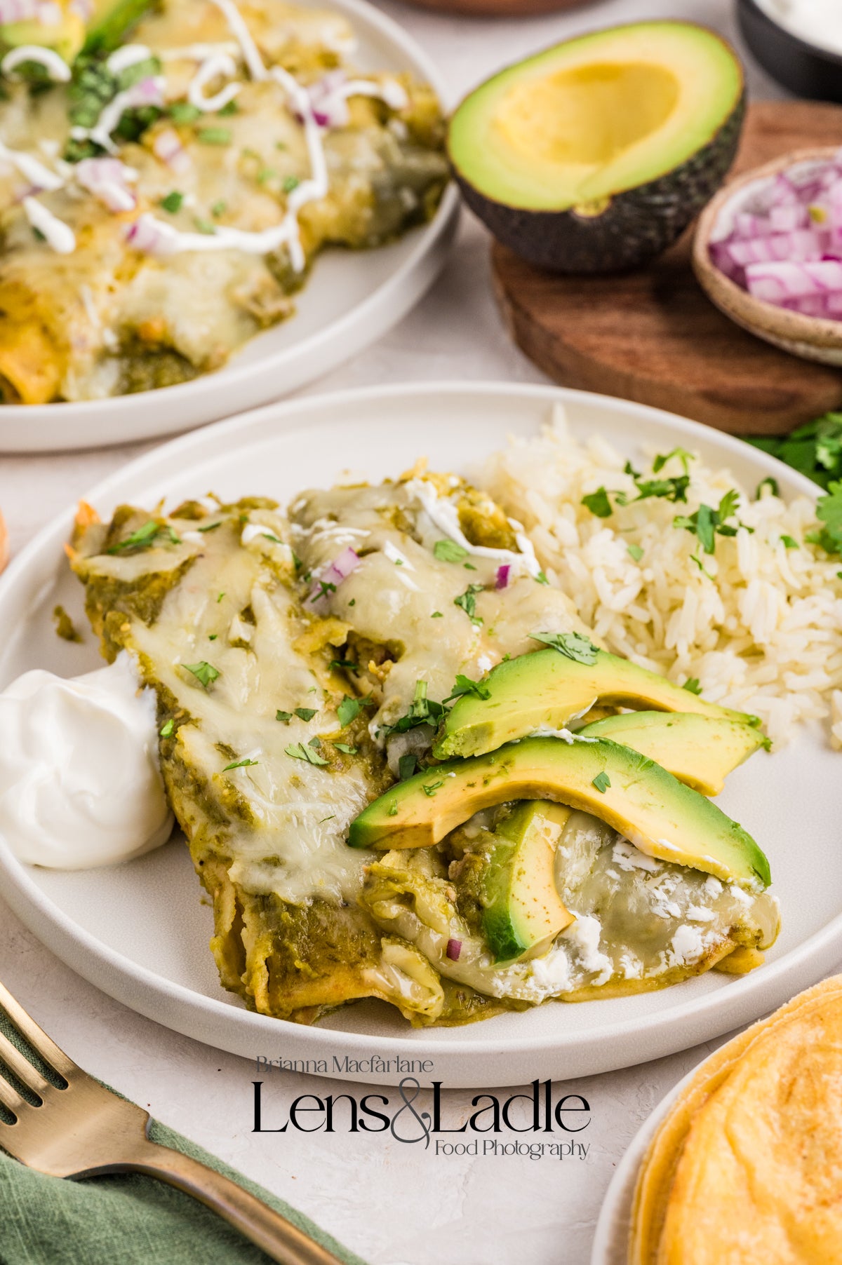 Chicken Chile Verde & Chile Verde Enchiladas- 2 Exclusive Recipes Set