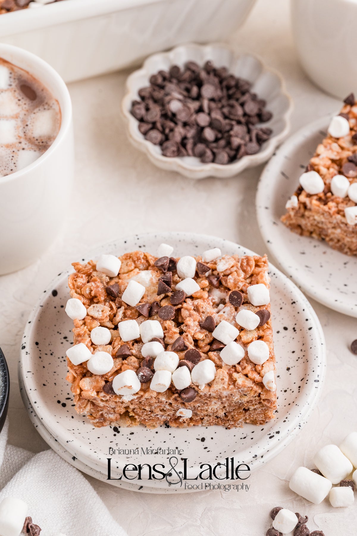 Hot Chocolate Rice Krispie Treats- Exclusive Recipe Set