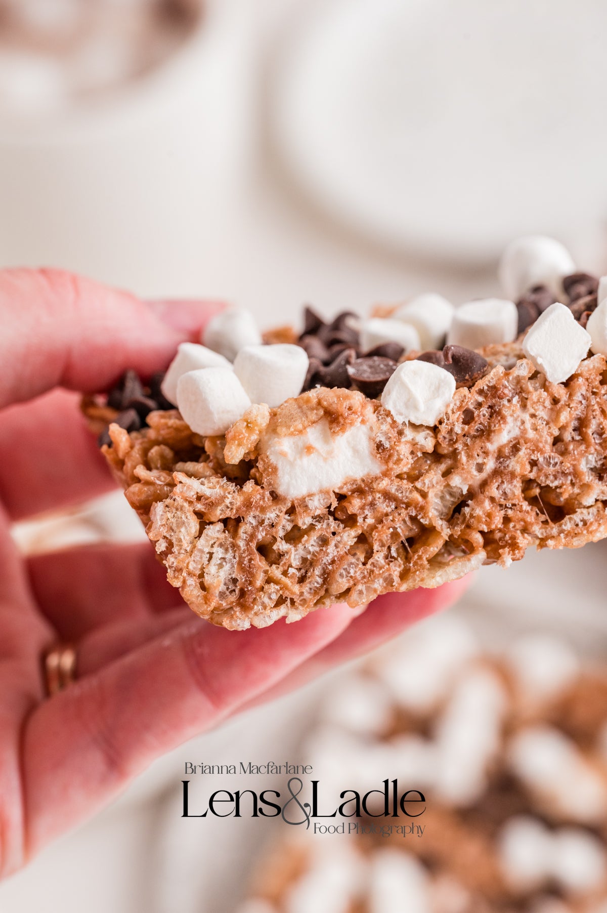 Hot Chocolate Rice Krispie Treats- Exclusive Recipe Set