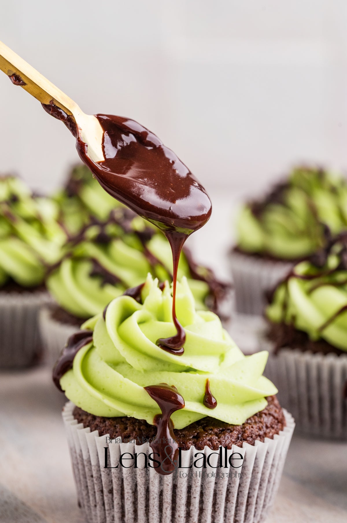 Mint Chocolate Cupcakes- Exclusive Recipe Set