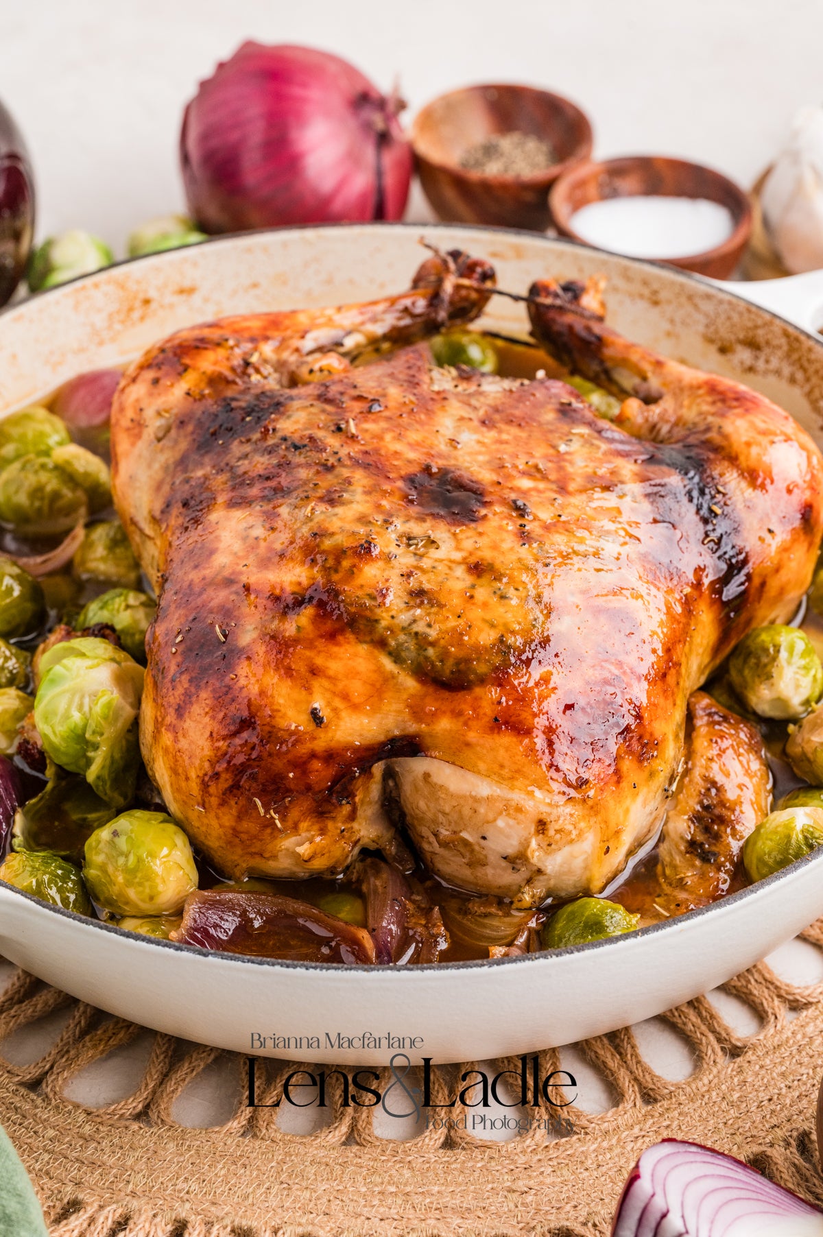 Whole Roasted Balsamic Chicken- Exclusive Recipe Set