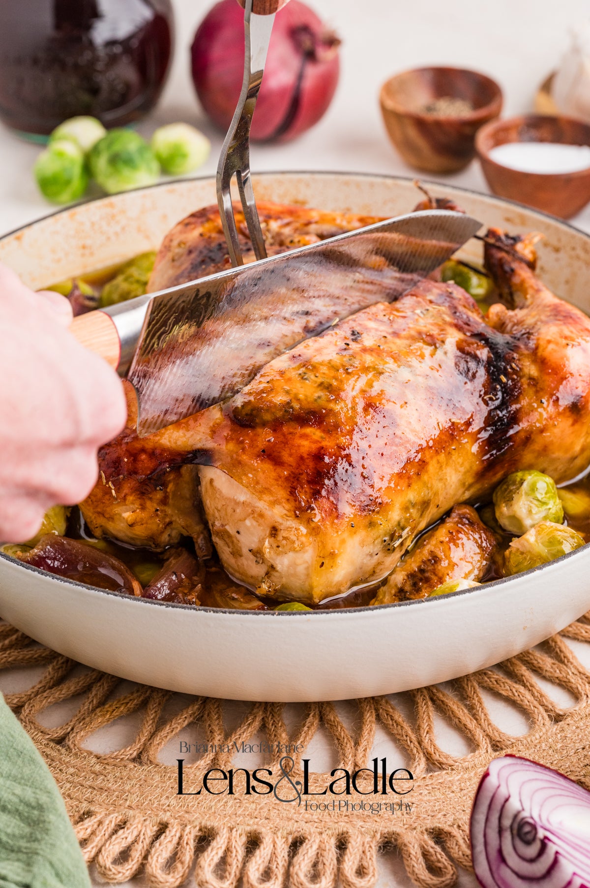 Whole Roasted Balsamic Chicken- Exclusive Recipe Set