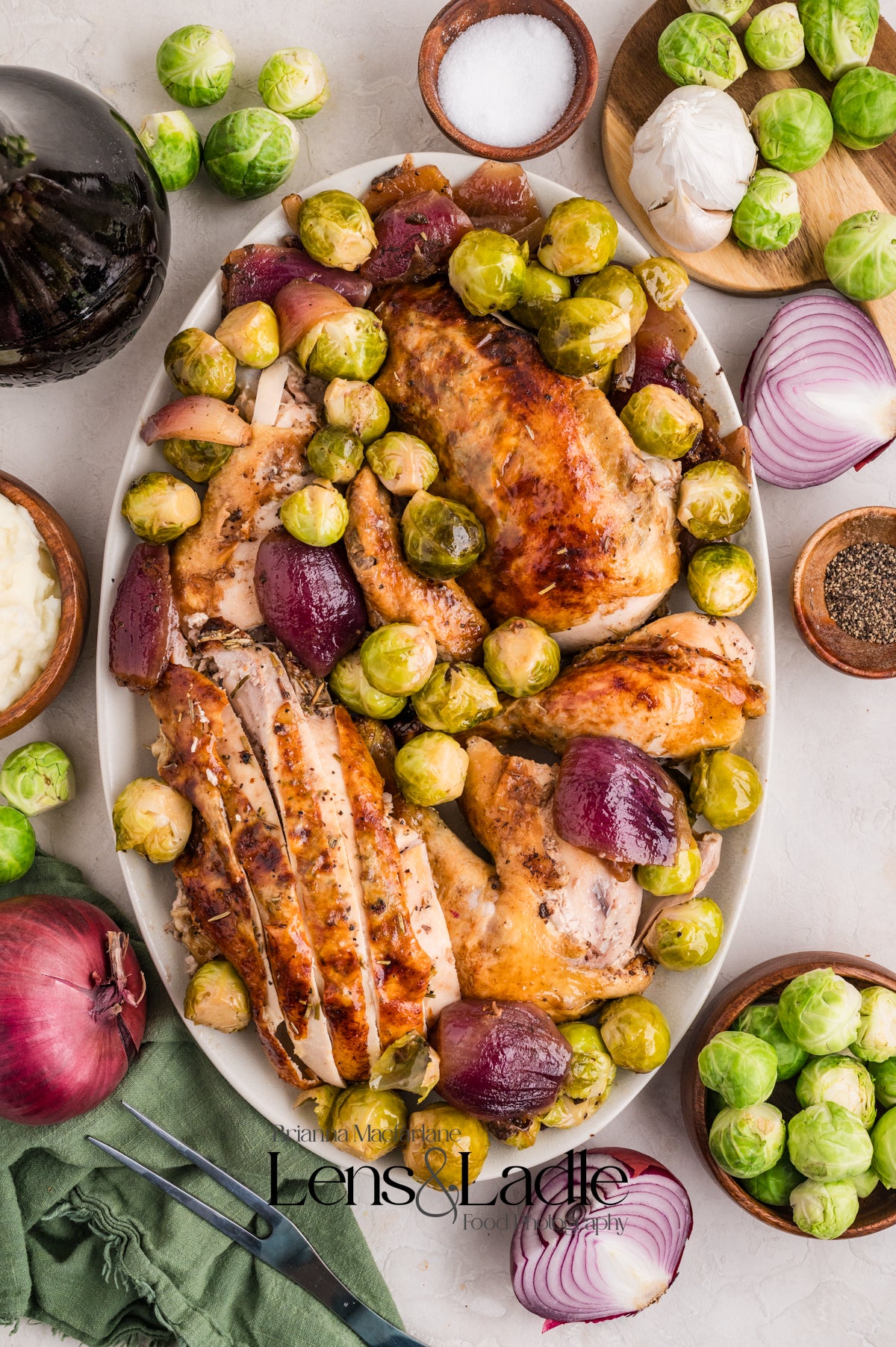 Whole Roasted Balsamic Chicken- Exclusive Recipe Set