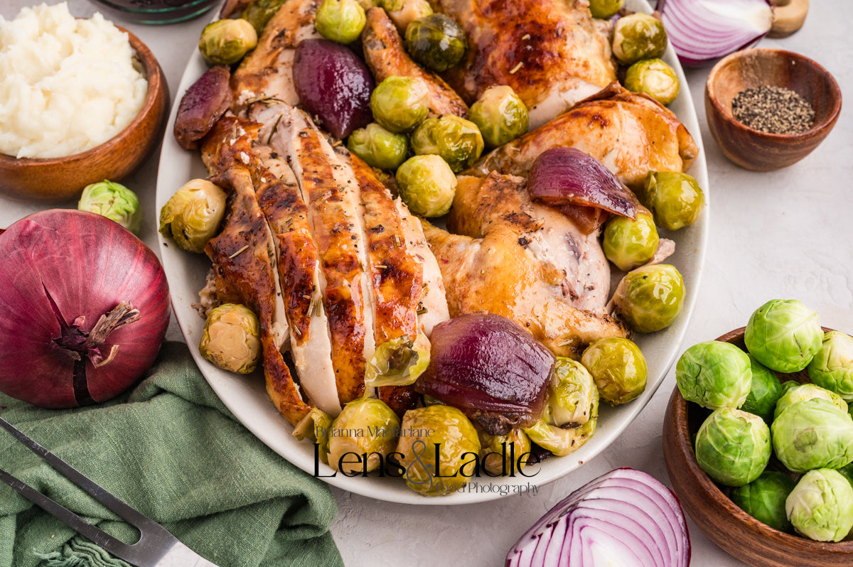 Whole Roasted Balsamic Chicken- Exclusive Recipe Set