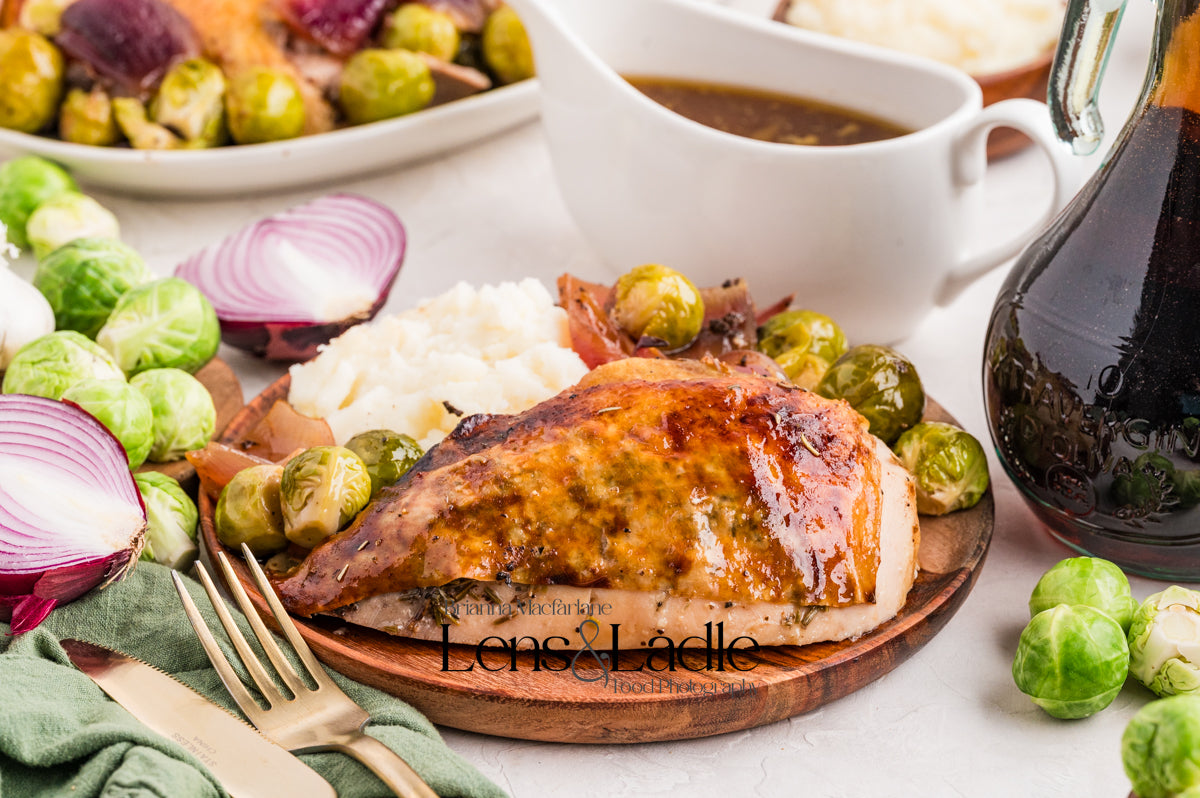 Whole Roasted Balsamic Chicken- Exclusive Recipe Set