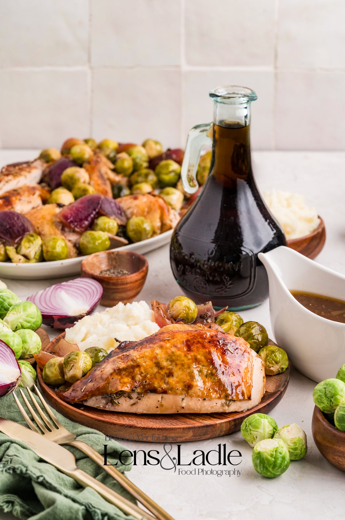 Whole Roasted Balsamic Chicken- Exclusive Recipe Set