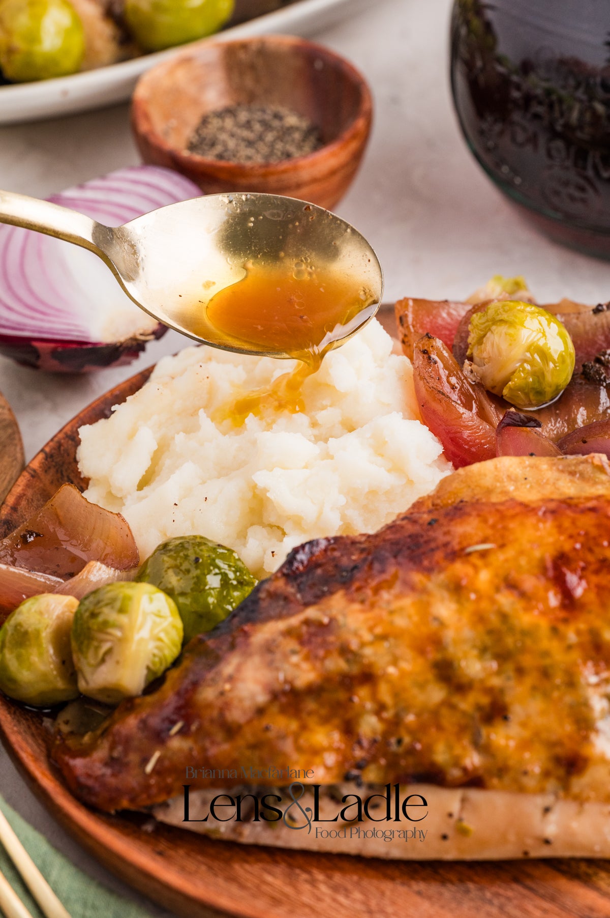 Whole Roasted Balsamic Chicken- Exclusive Recipe Set