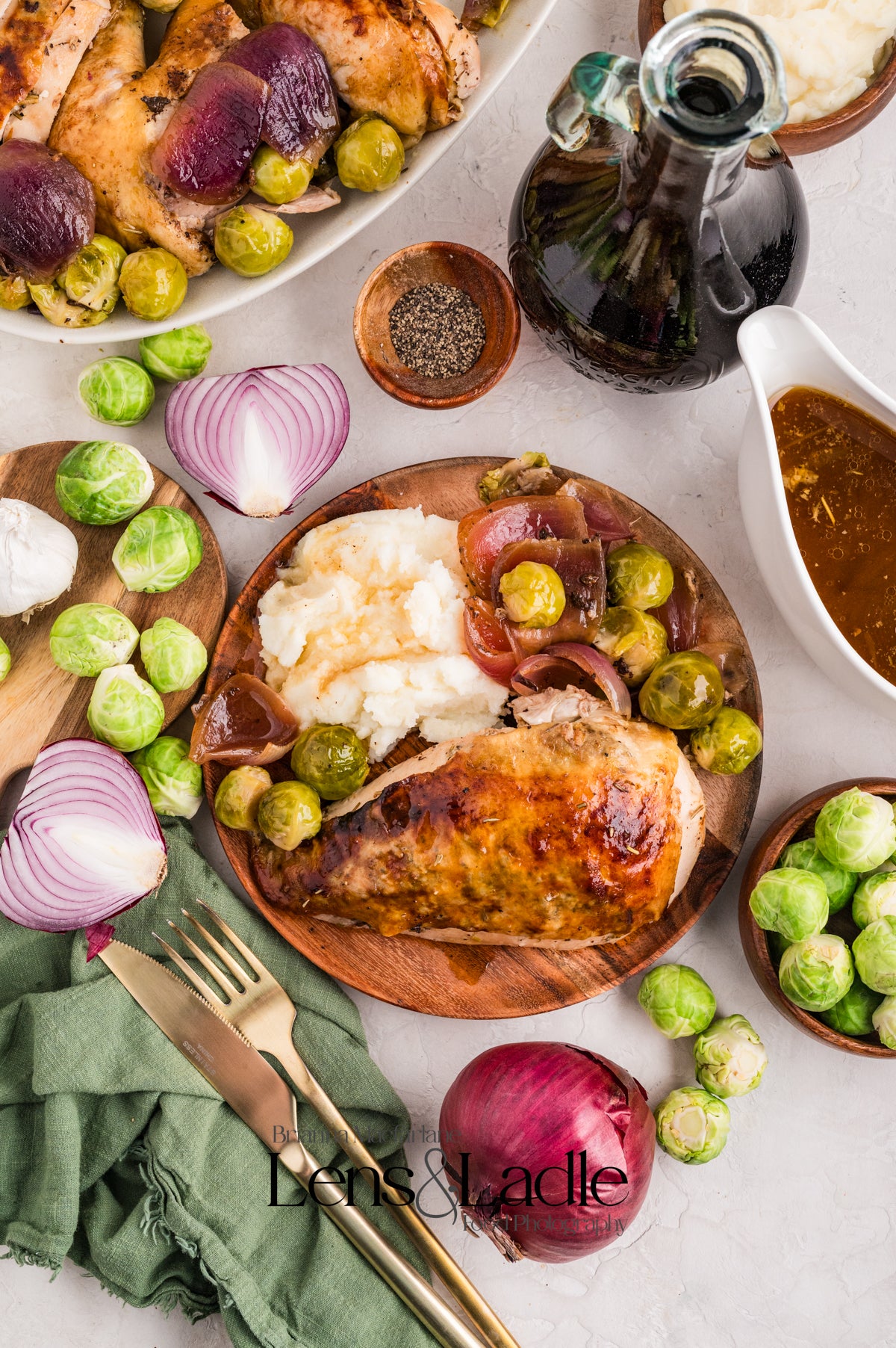 Whole Roasted Balsamic Chicken- Exclusive Recipe Set
