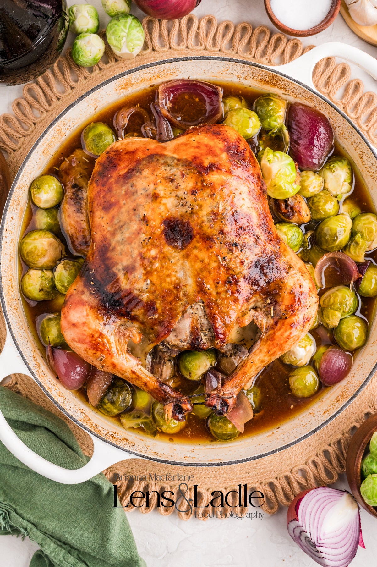 Whole Roasted Balsamic Chicken- Exclusive Recipe Set