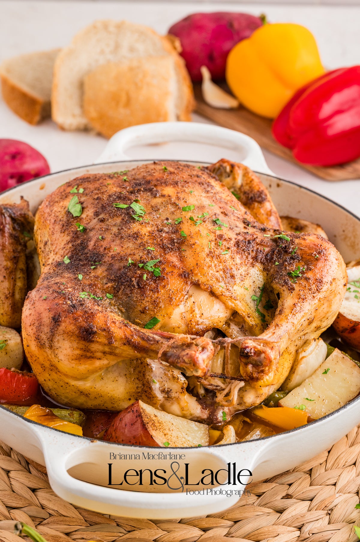 Whole Roasted Cajun Chicken- Exclusive Recipe Set