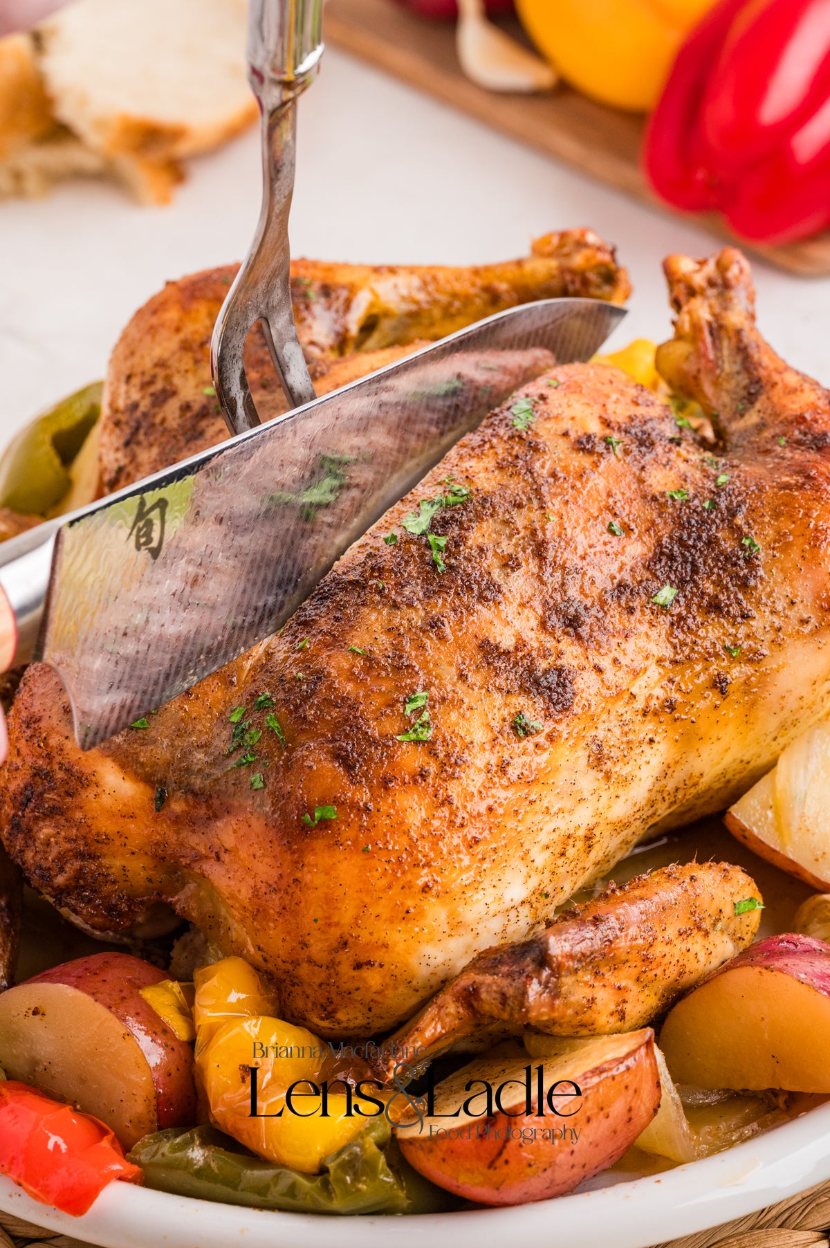 Whole Roasted Cajun Chicken- Exclusive Recipe Set