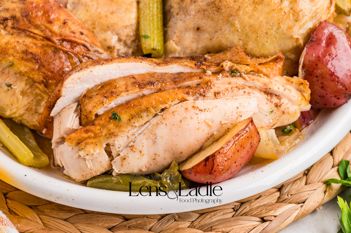 Whole Roasted Cajun Chicken- Exclusive Recipe Set