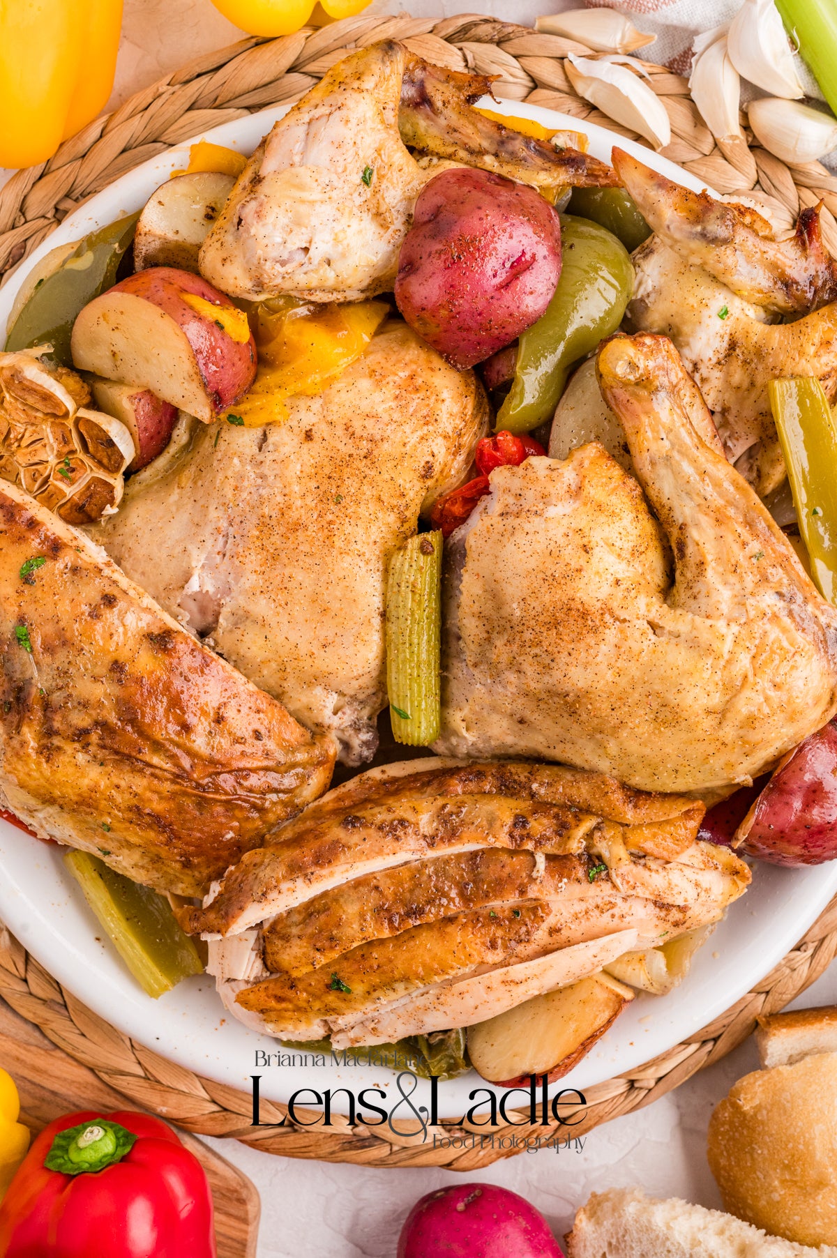 Whole Roasted Cajun Chicken- Exclusive Recipe Set