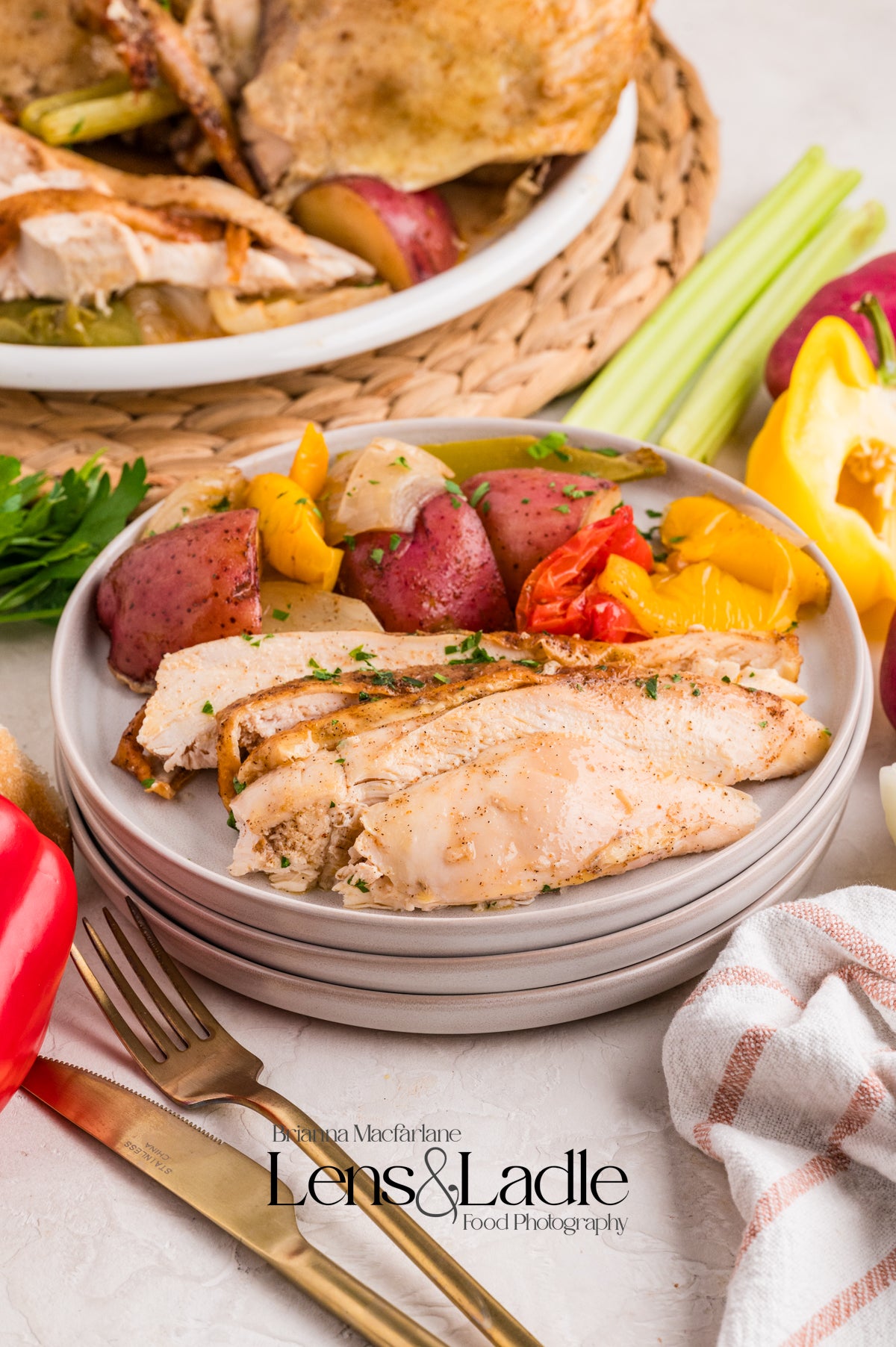 Whole Roasted Cajun Chicken- Exclusive Recipe Set