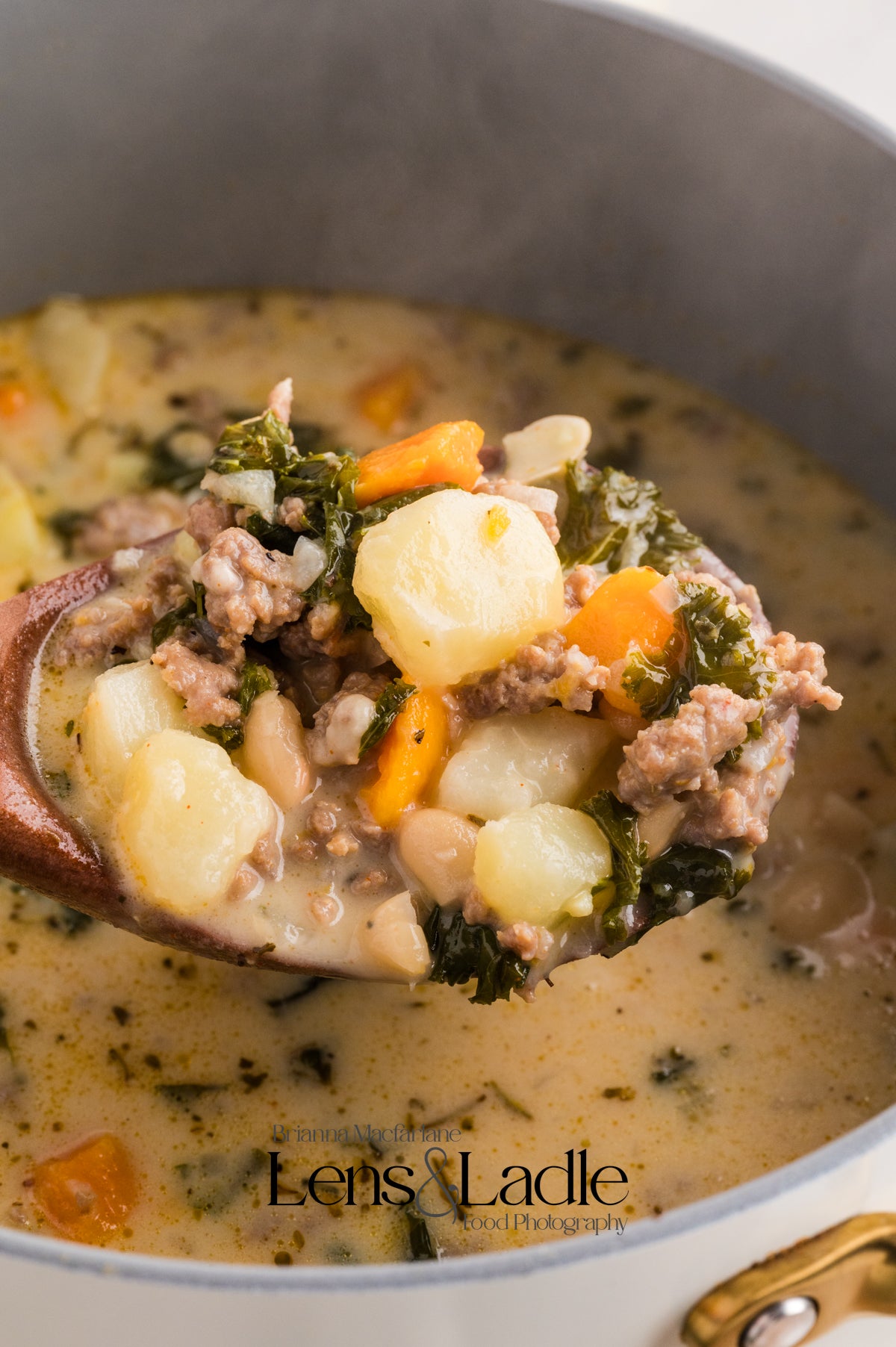 Sausage, Kale, and White Bean Soup- Exclusive Recipe Set