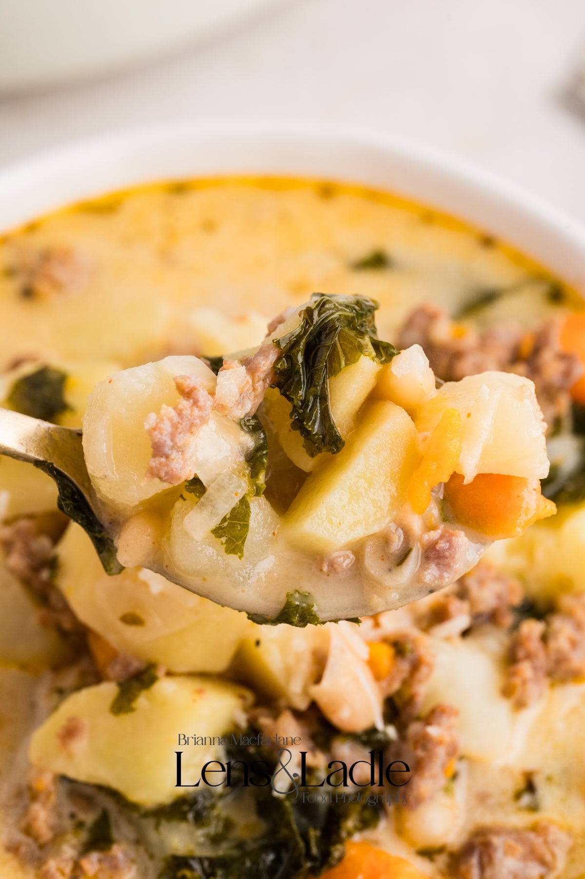 Sausage, Kale, and White Bean Soup- Exclusive Recipe Set