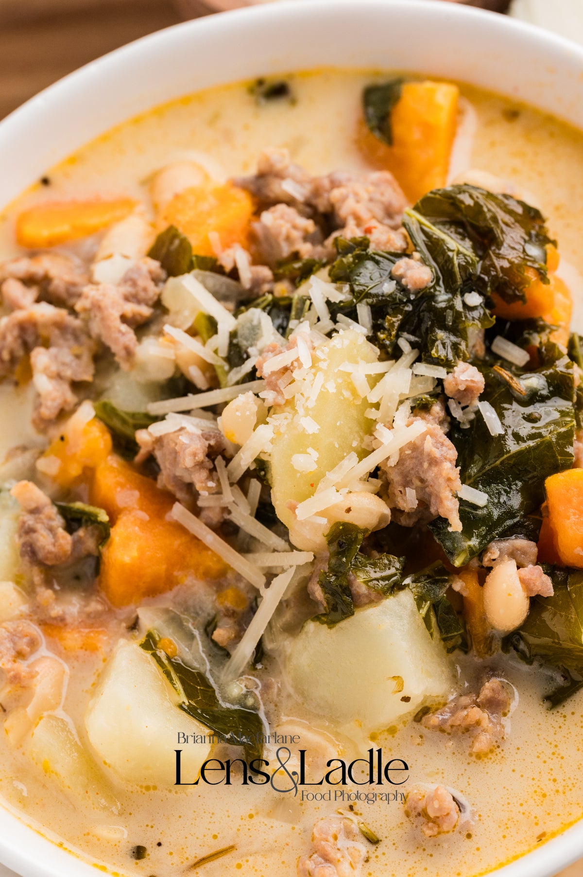Sausage, Kale, and White Bean Soup- Exclusive Recipe Set