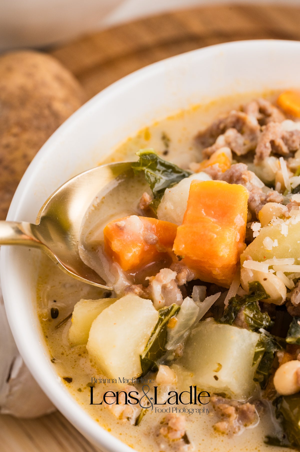 Sausage, Kale, and White Bean Soup- Exclusive Recipe Set