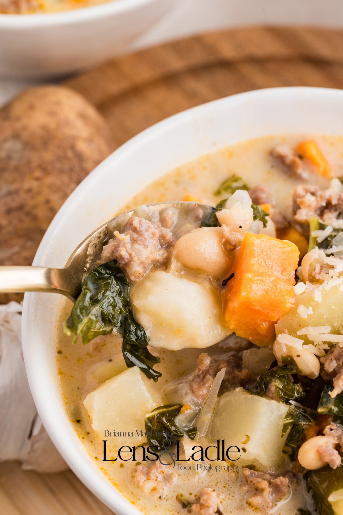 Sausage, Kale, and White Bean Soup- Exclusive Recipe Set