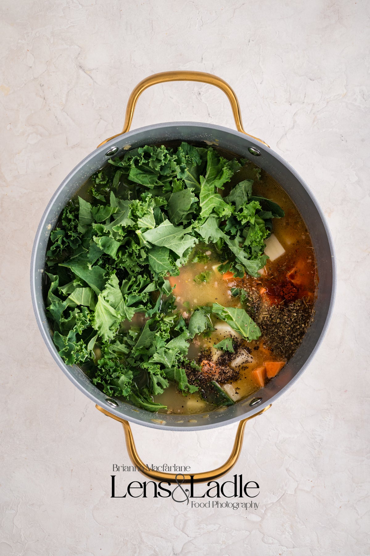Sausage, Kale, and White Bean Soup- Exclusive Recipe Set