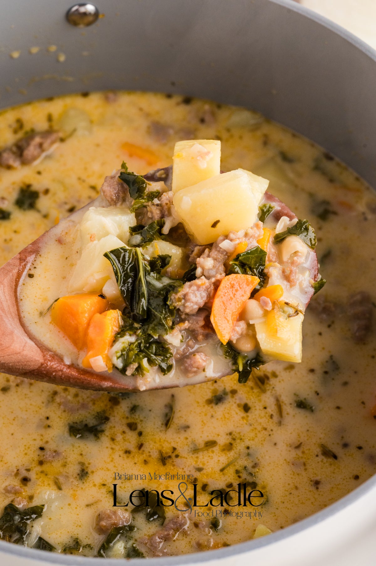 Sausage, Kale, and White Bean Soup- Exclusive Recipe Set