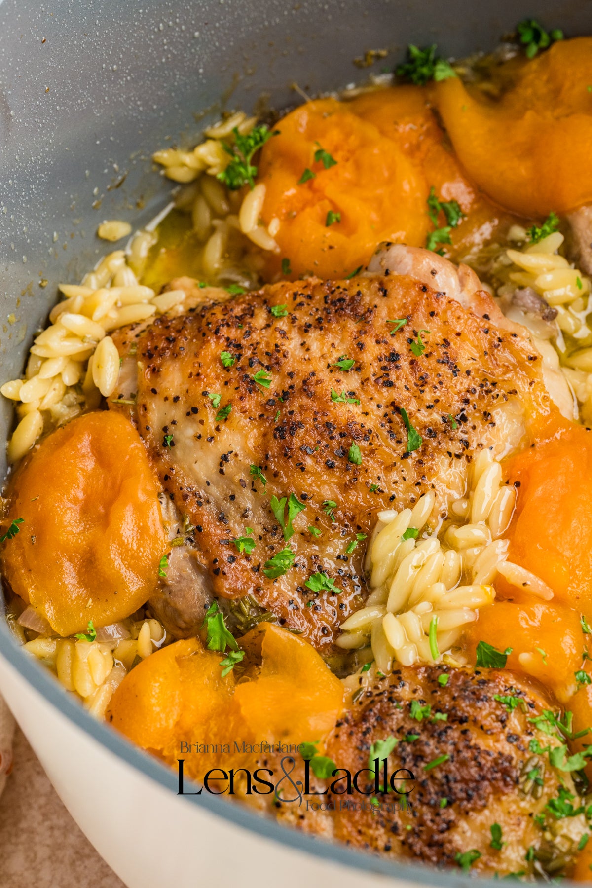 Apricot Chicken and Orzo (1-pot)- Exclusive Recipe Set