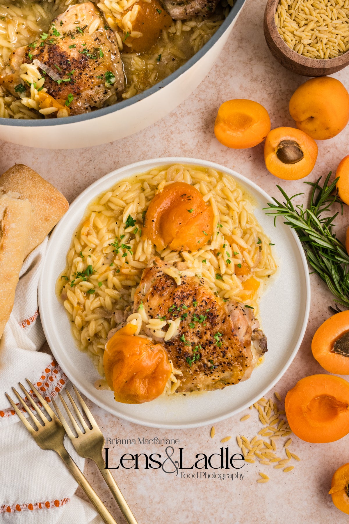 Apricot Chicken and Orzo (1-pot)- Exclusive Recipe Set
