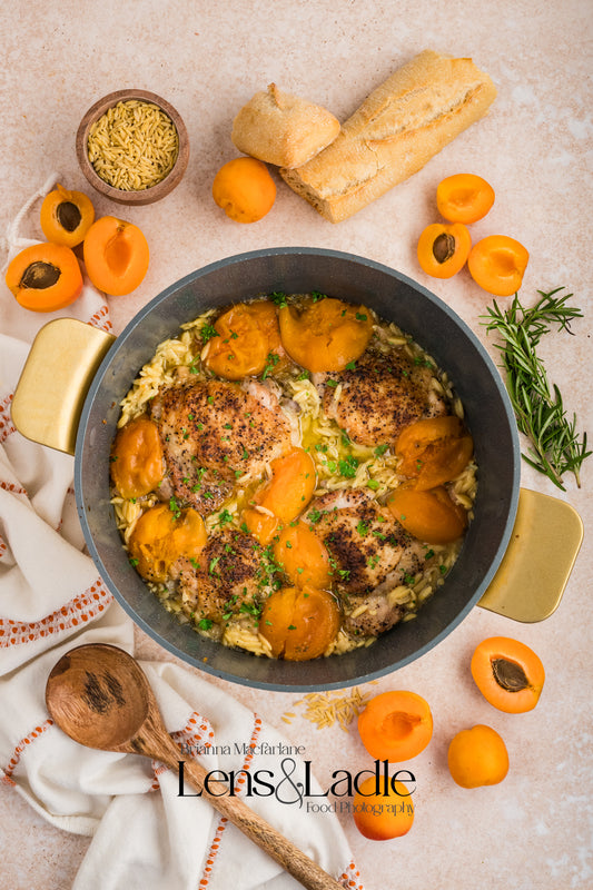Apricot Chicken and Orzo (1-pot)- Exclusive Recipe Set