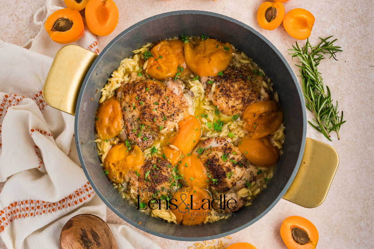 Apricot Chicken and Orzo (1-pot)- Exclusive Recipe Set