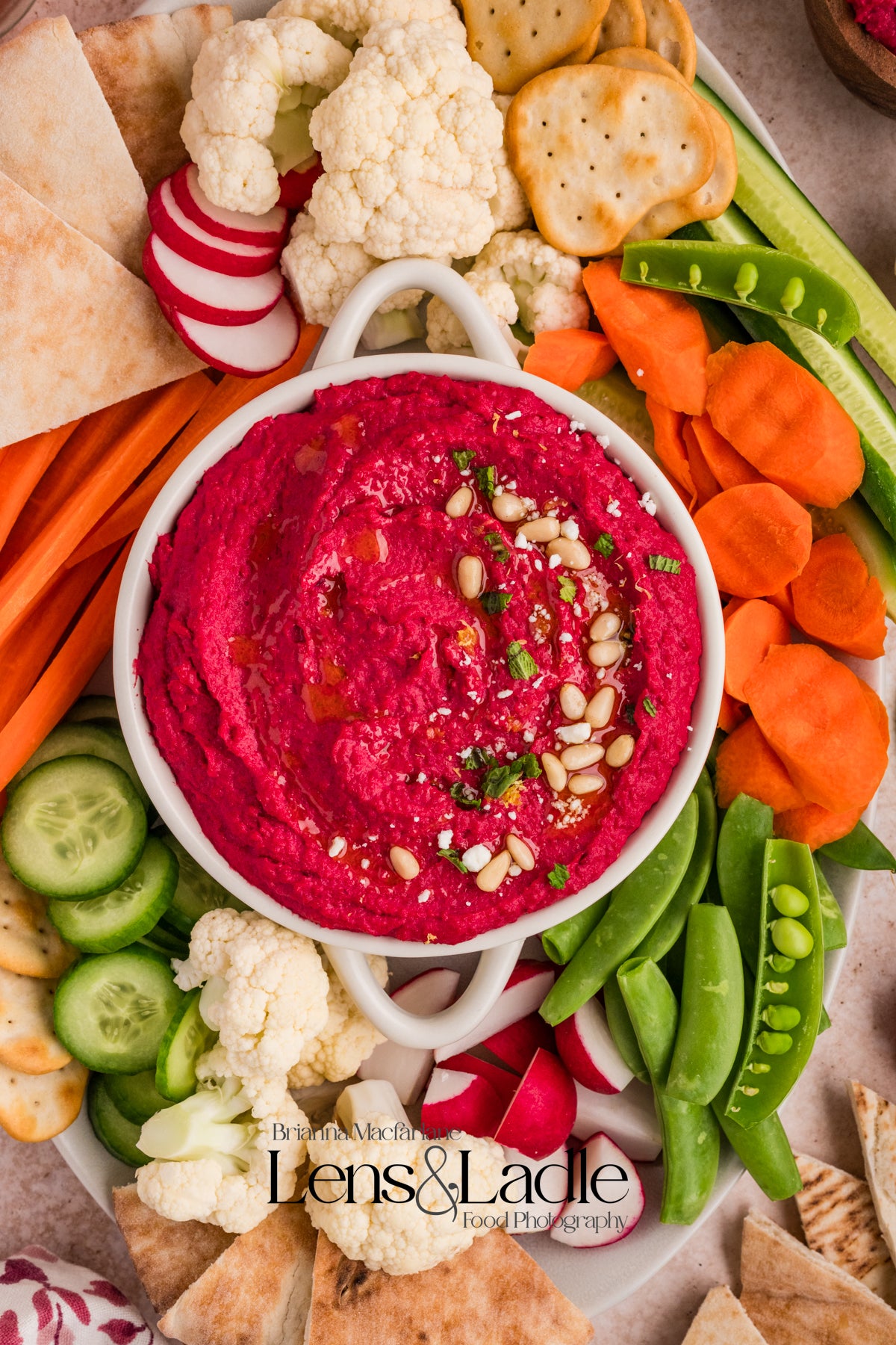Beet Hummus- Exclusive Recipe Set
