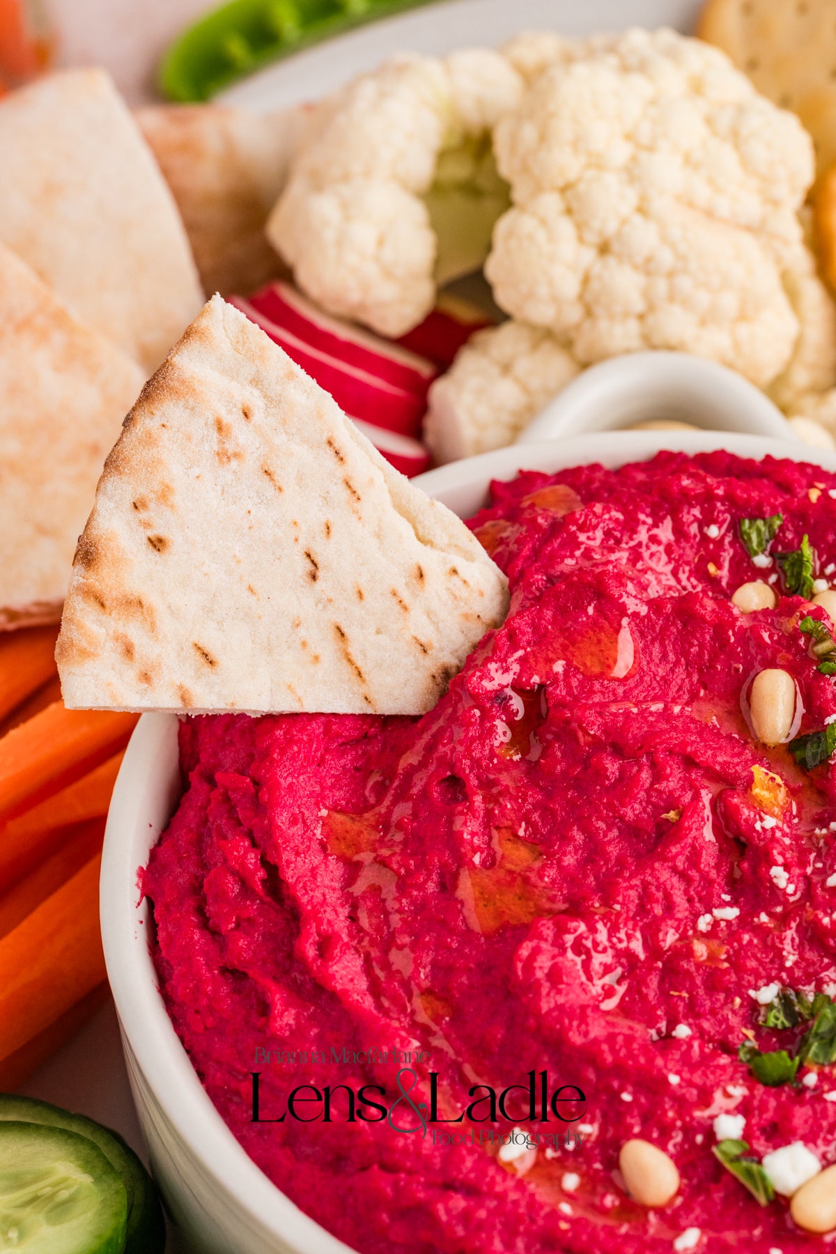 Beet Hummus- Exclusive Recipe Set