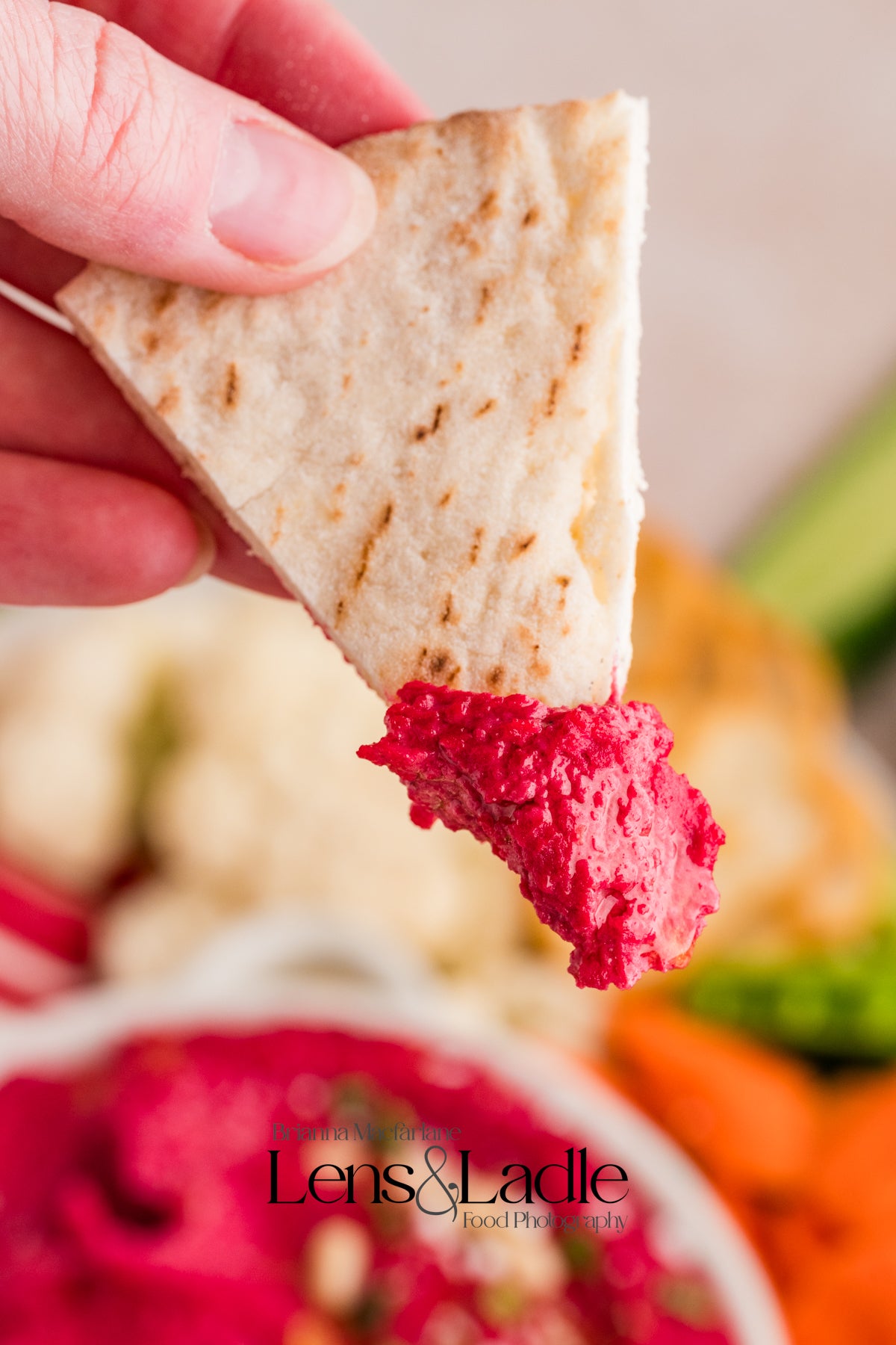 Beet Hummus- Exclusive Recipe Set