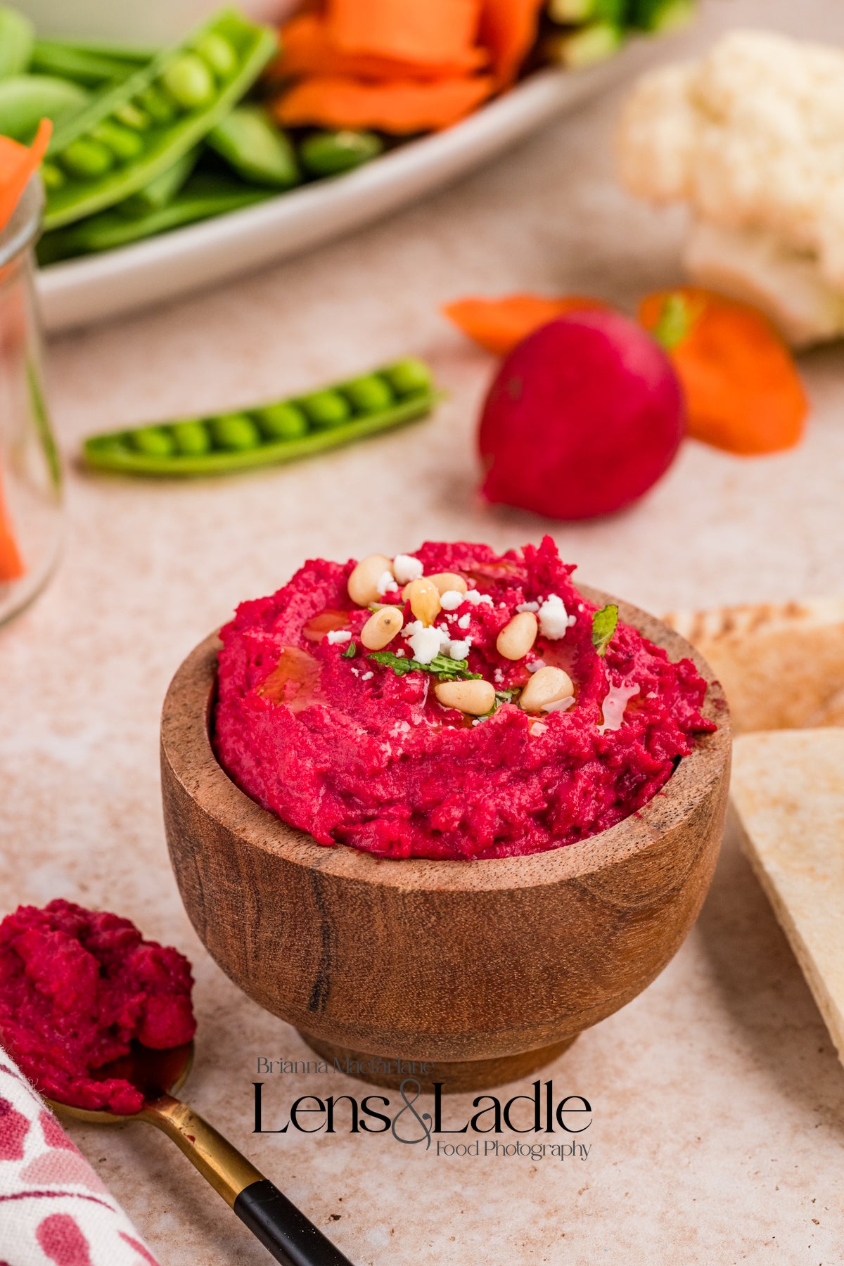 Beet Hummus- Exclusive Recipe Set