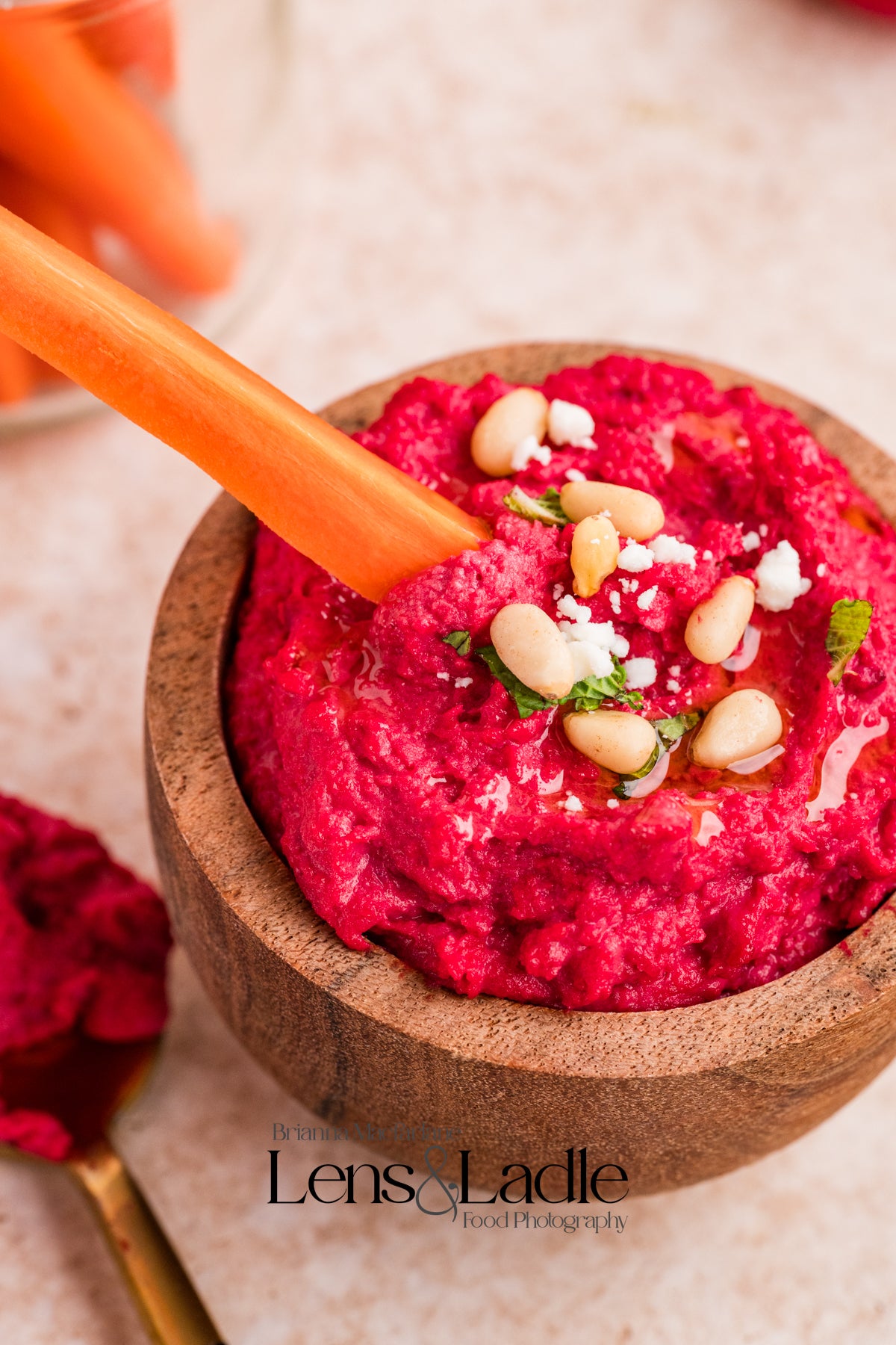 Beet Hummus- Exclusive Recipe Set