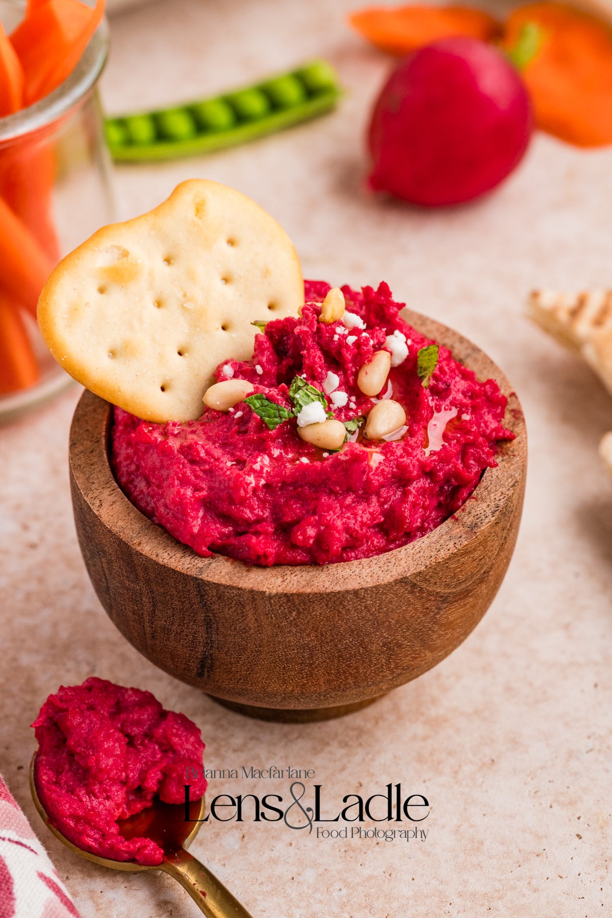 Beet Hummus- Exclusive Recipe Set