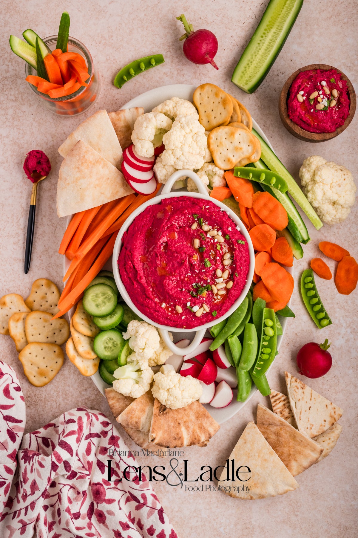 Beet Hummus- Exclusive Recipe Set