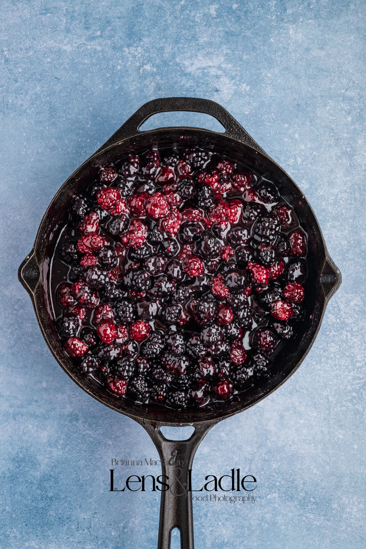 Blackberry Cobbler- Exclusive Recipe Set