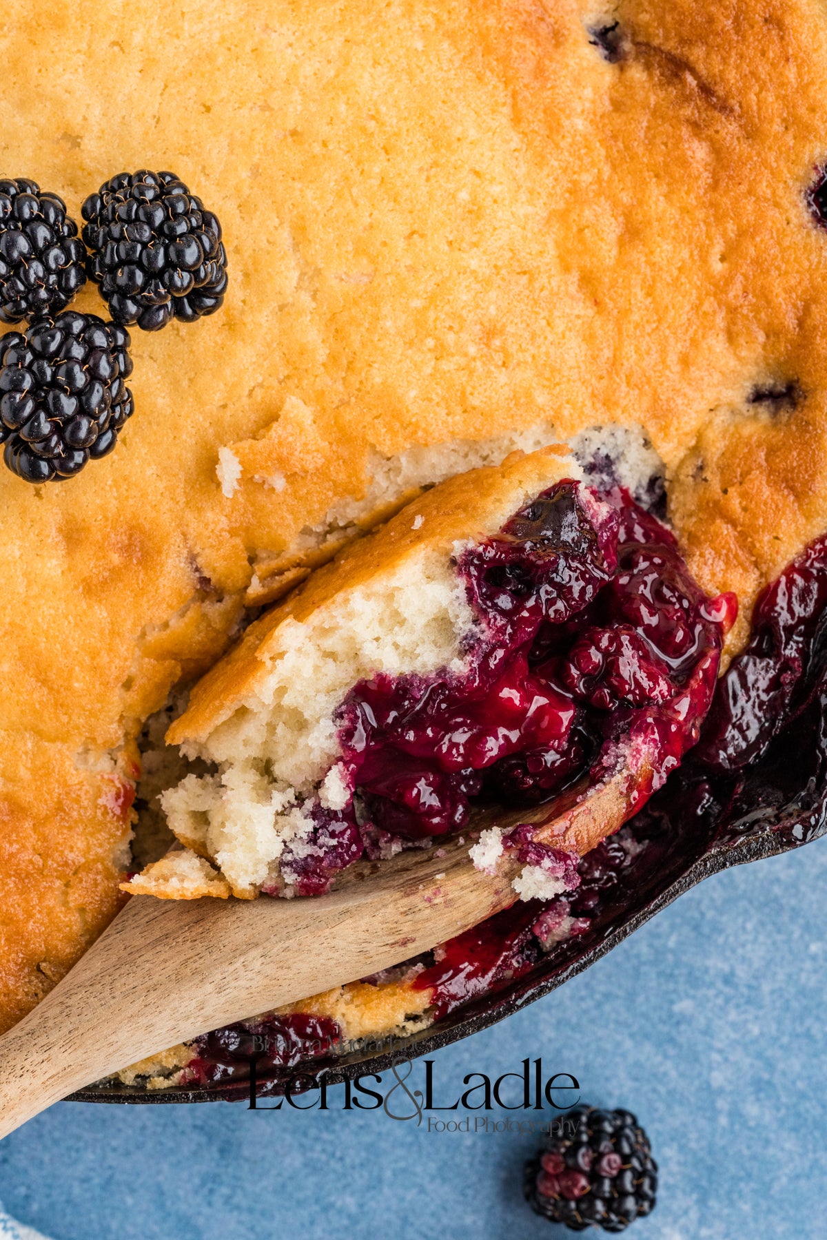 Blackberry Cobbler- Exclusive Recipe Set