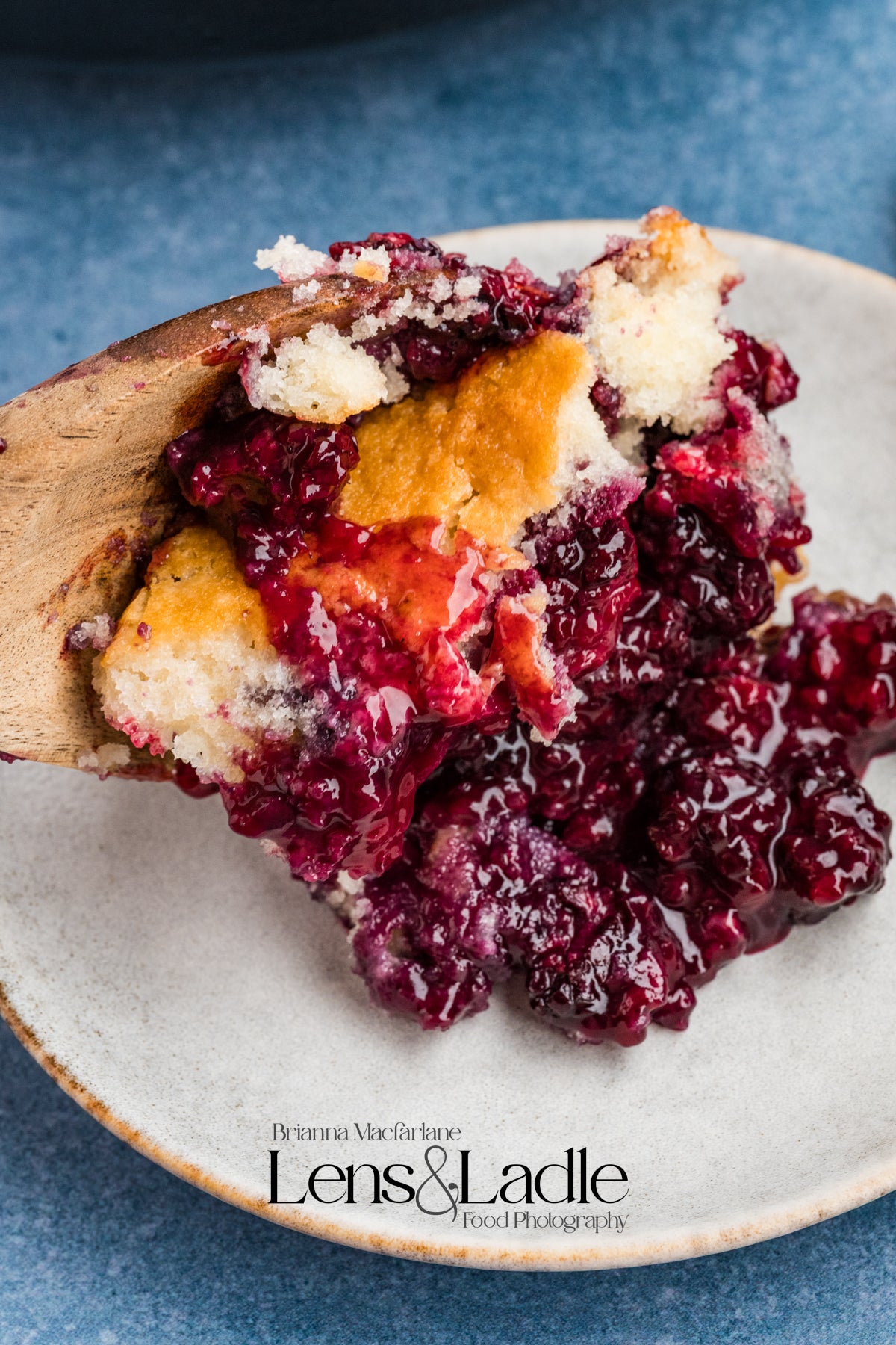 Blackberry Cobbler- Exclusive Recipe Set