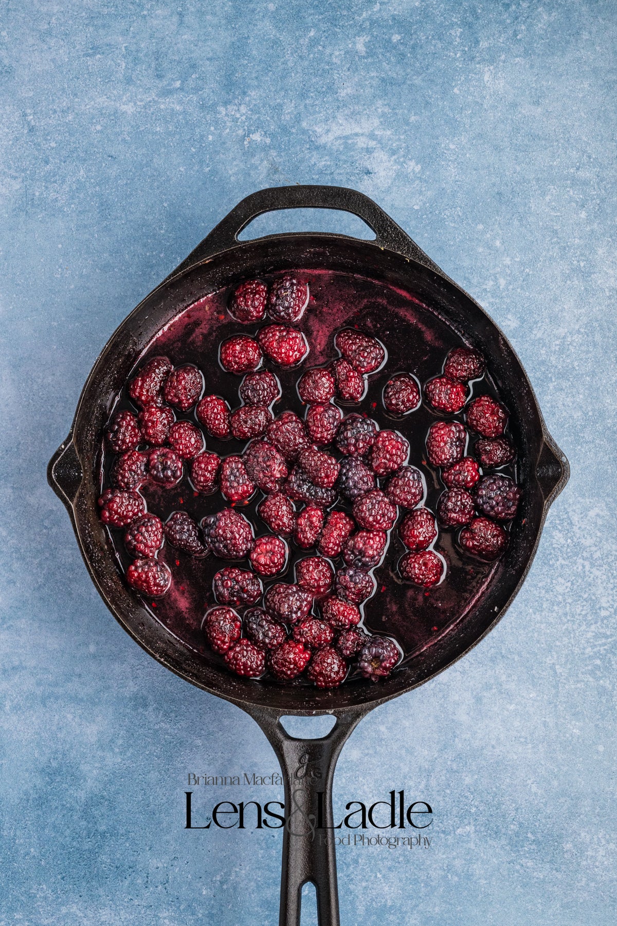 Blackberry Cobbler- Exclusive Recipe Set