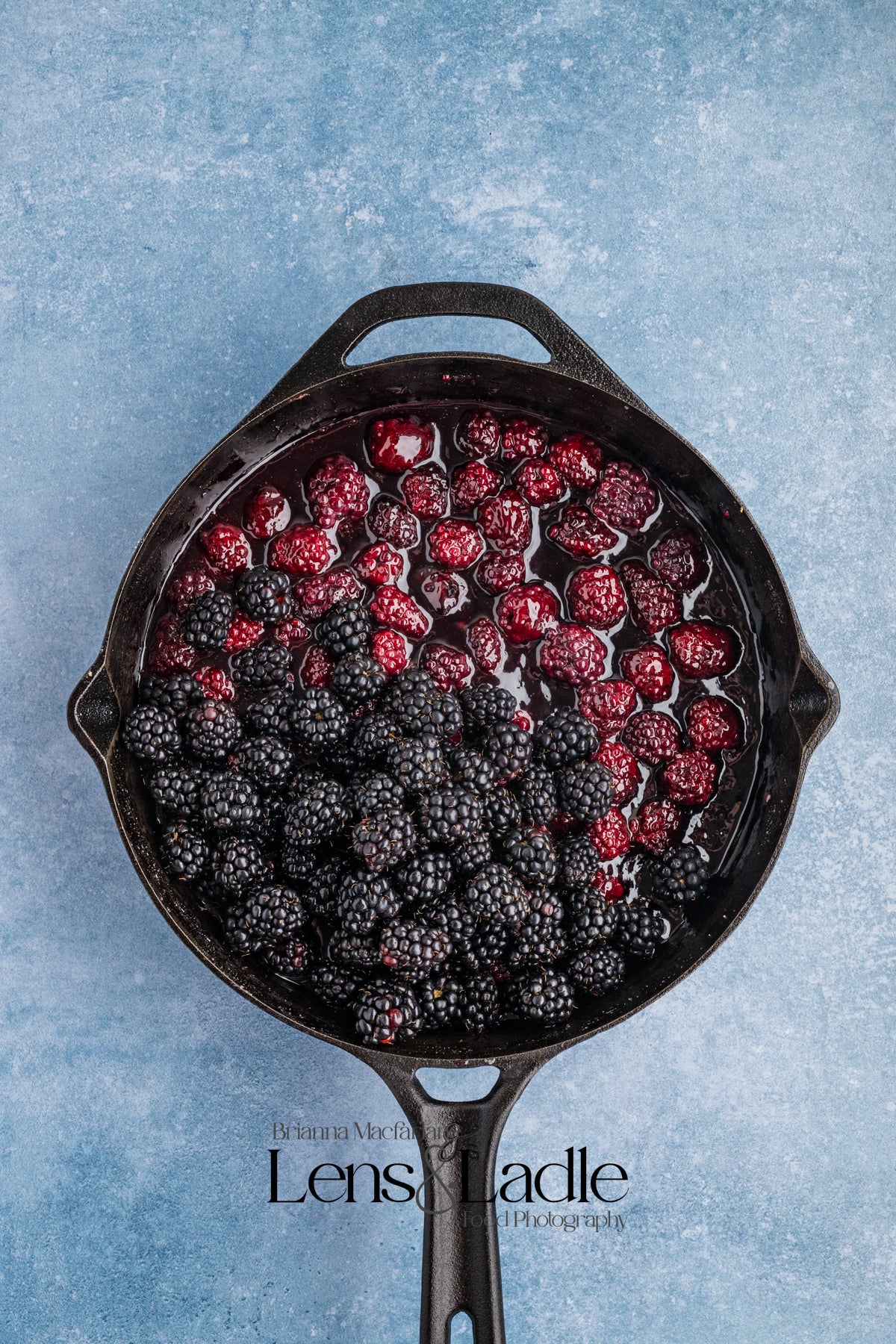 Blackberry Cobbler- Exclusive Recipe Set