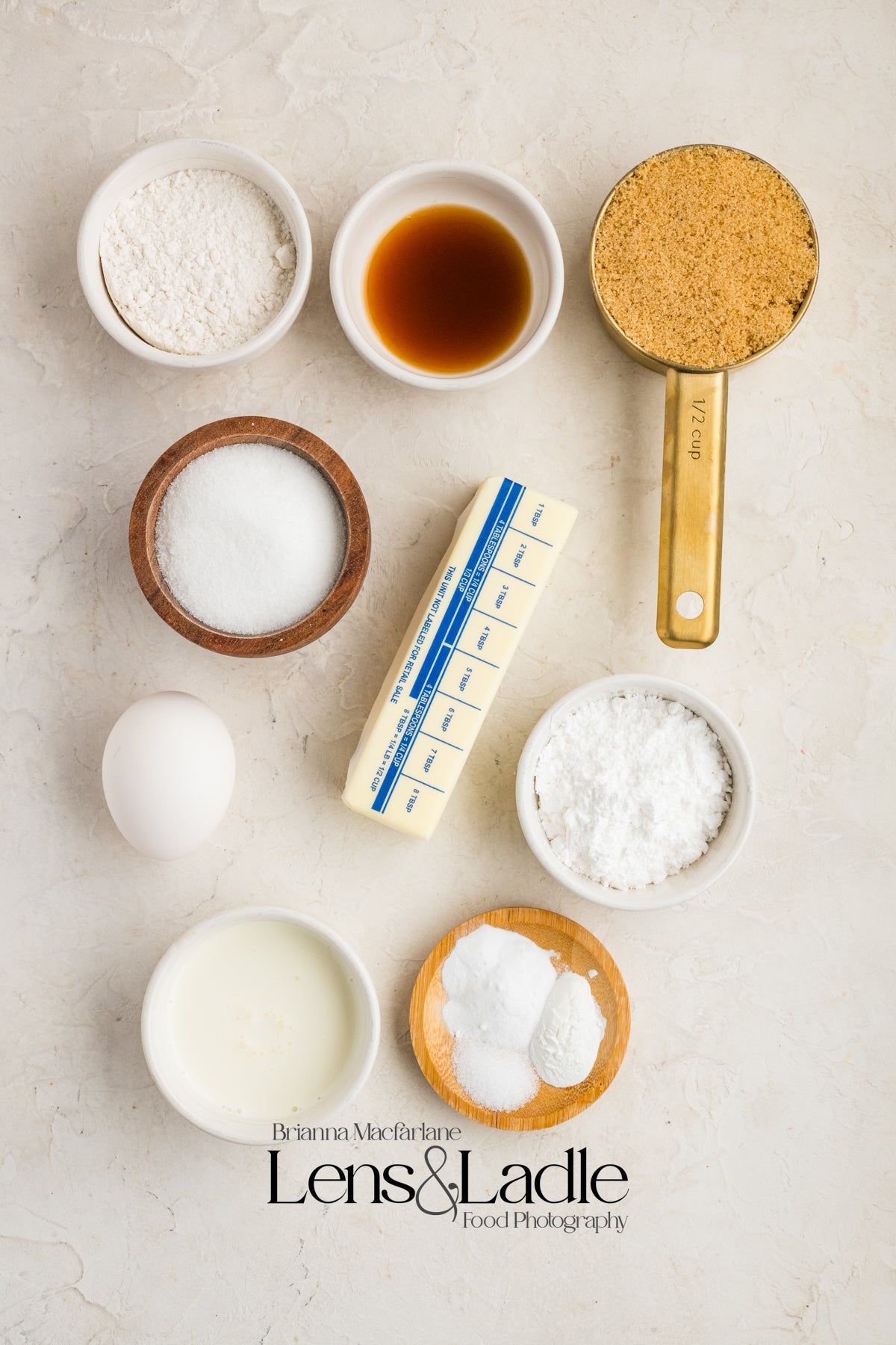 Browned Butter Sugar Cookies- Exclusive Recipe Set